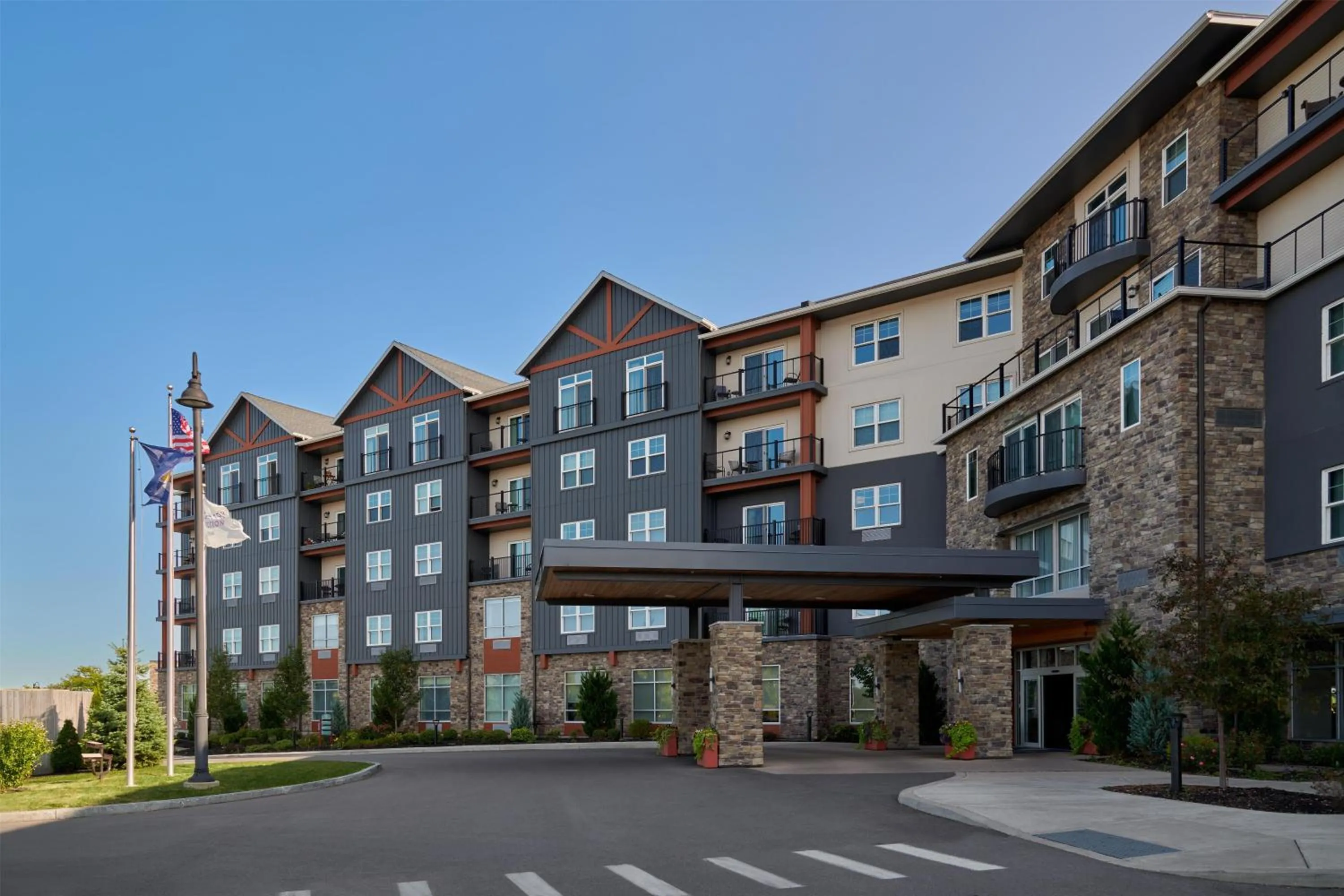 Property building in Hotel Canandaigua, Tapestry Collection By Hilton