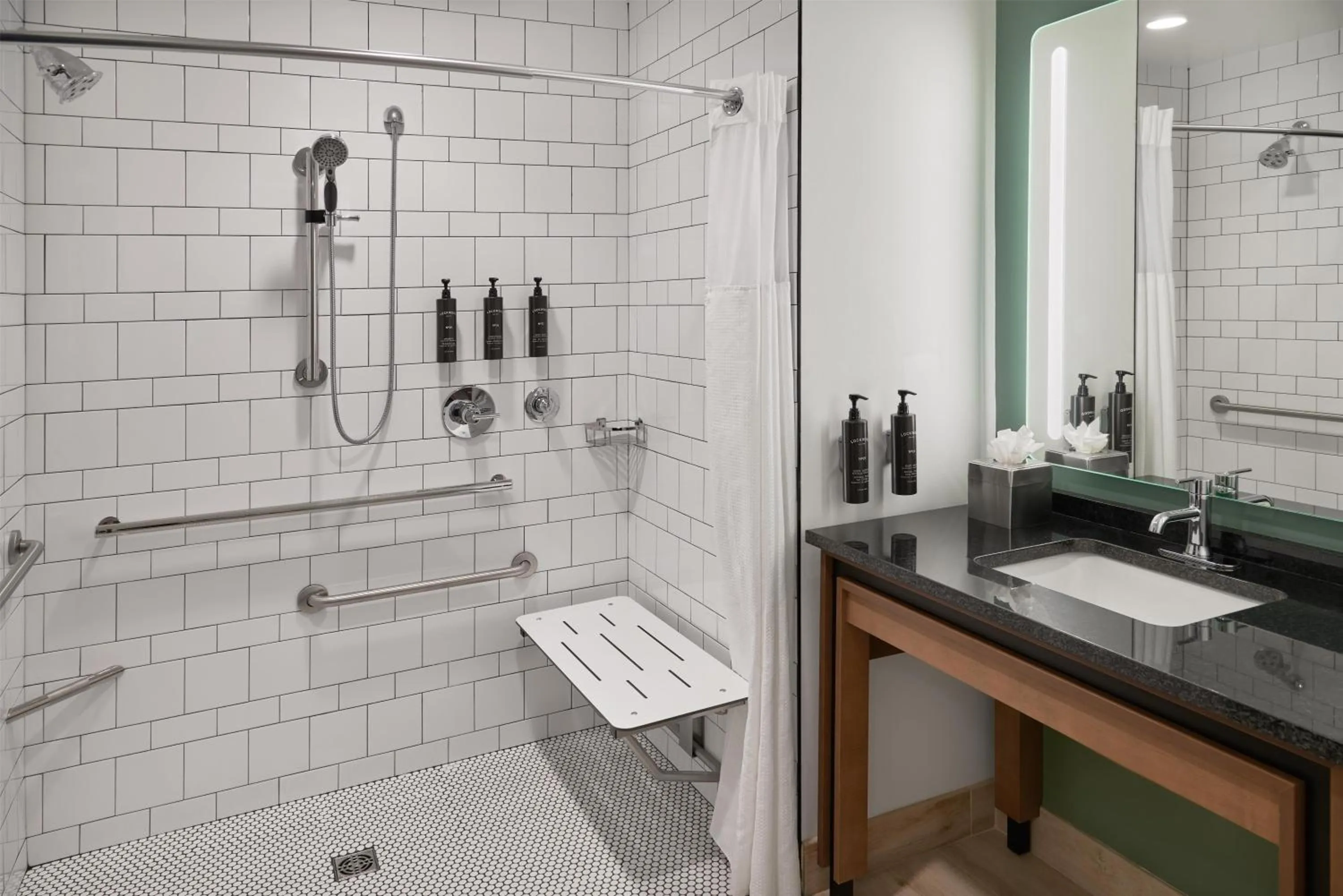 Bathroom in Hotel Canandaigua, Tapestry Collection By Hilton