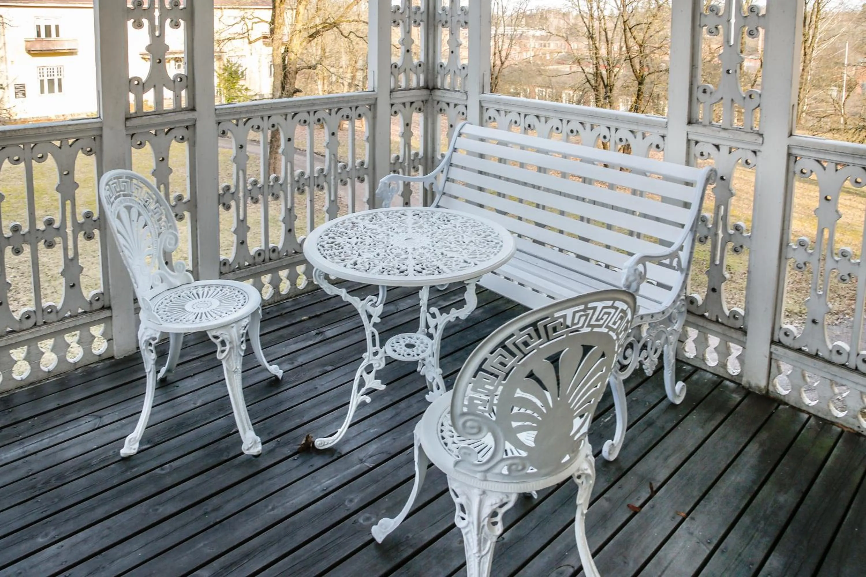 Balcony/Terrace in Tehtaan Hotelli