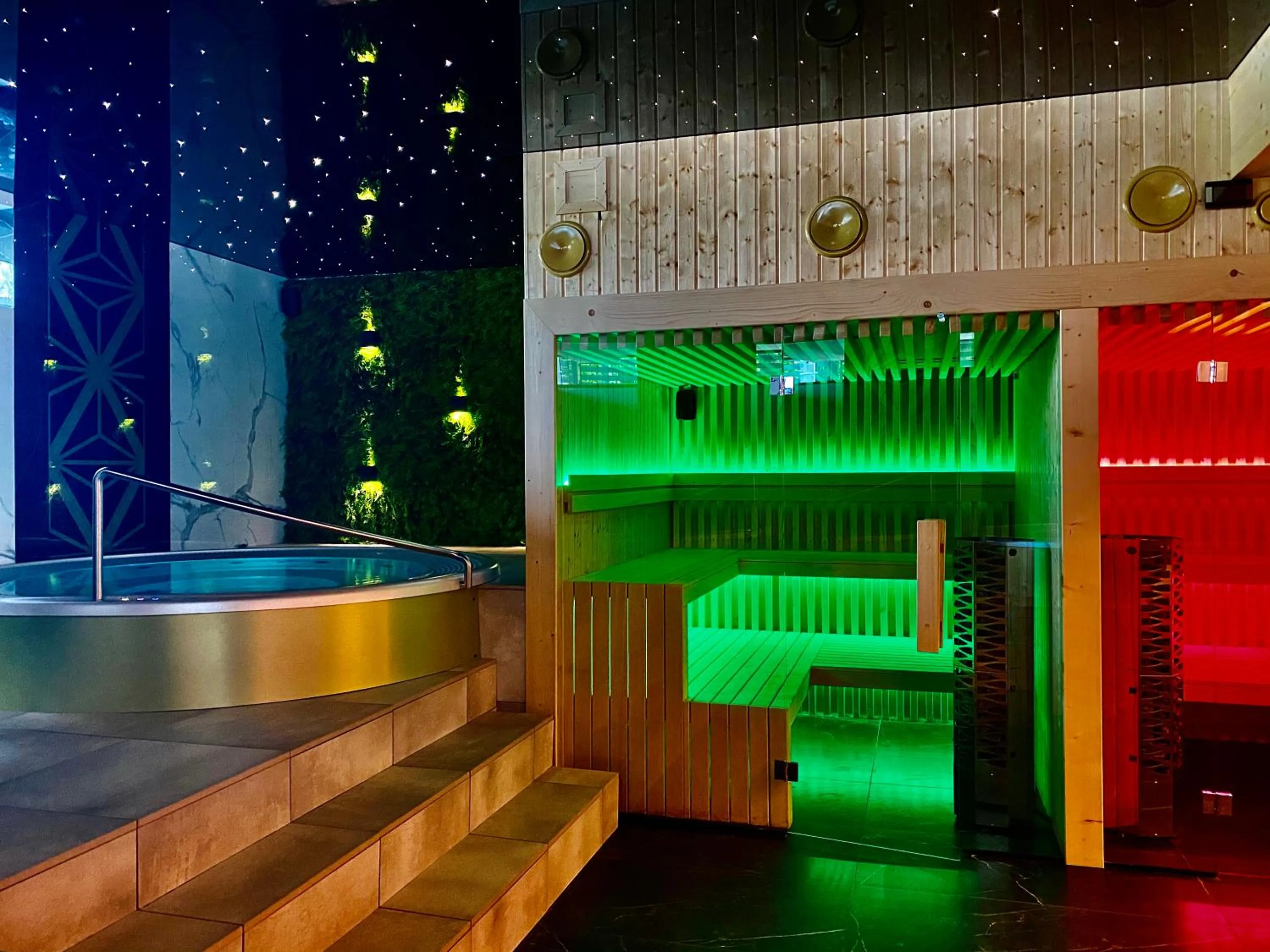 Sauna in Aparthotel Prestige & SPA