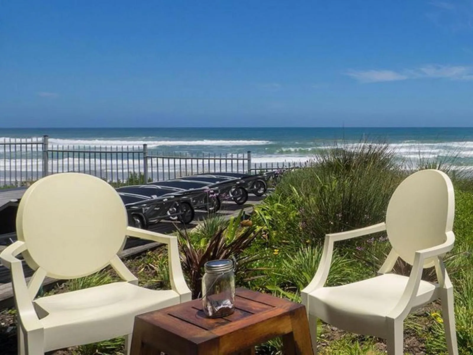 Patio in The Ocean View Guest House