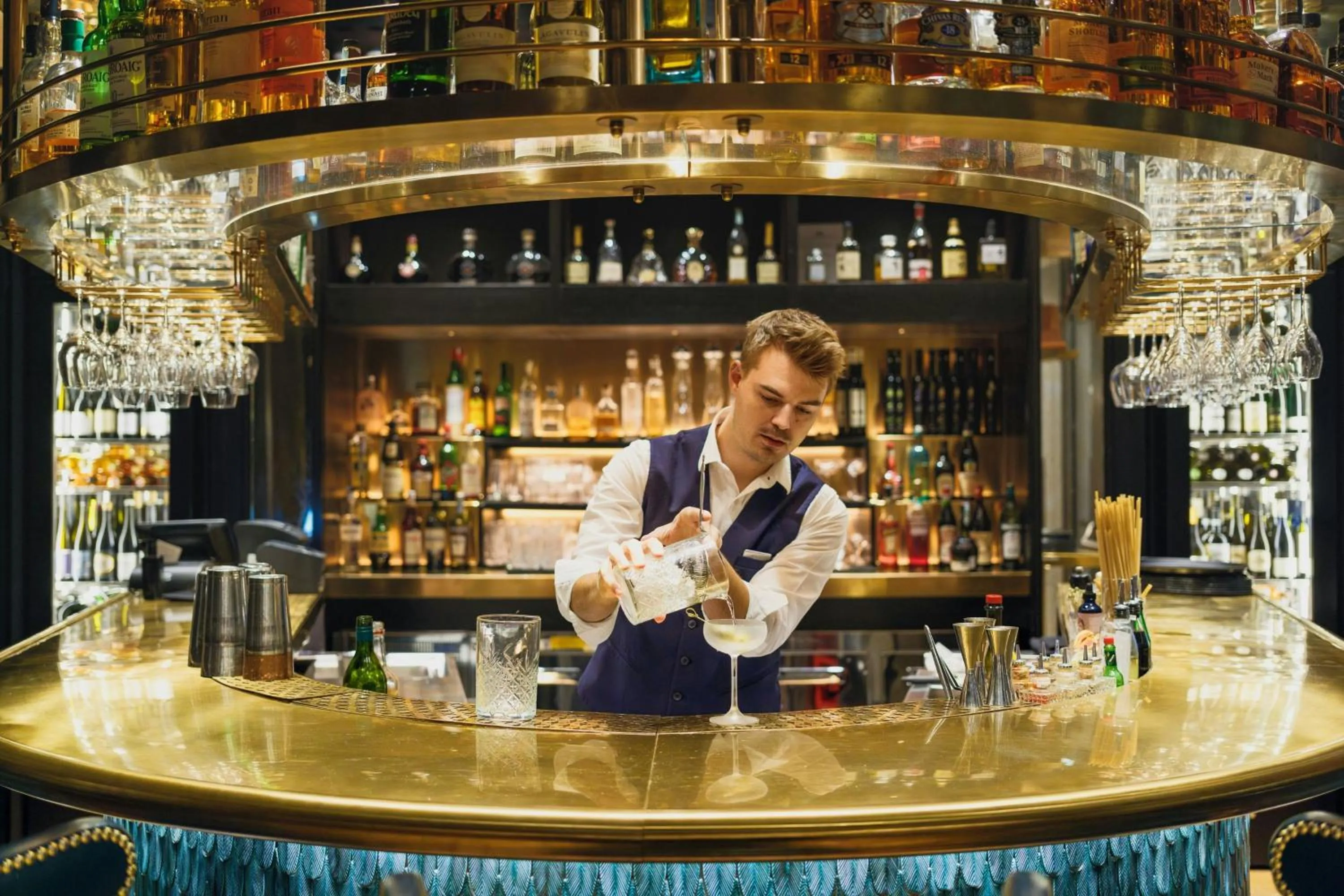 Lounge or bar in Matild Palace, a Luxury Collection Hotel