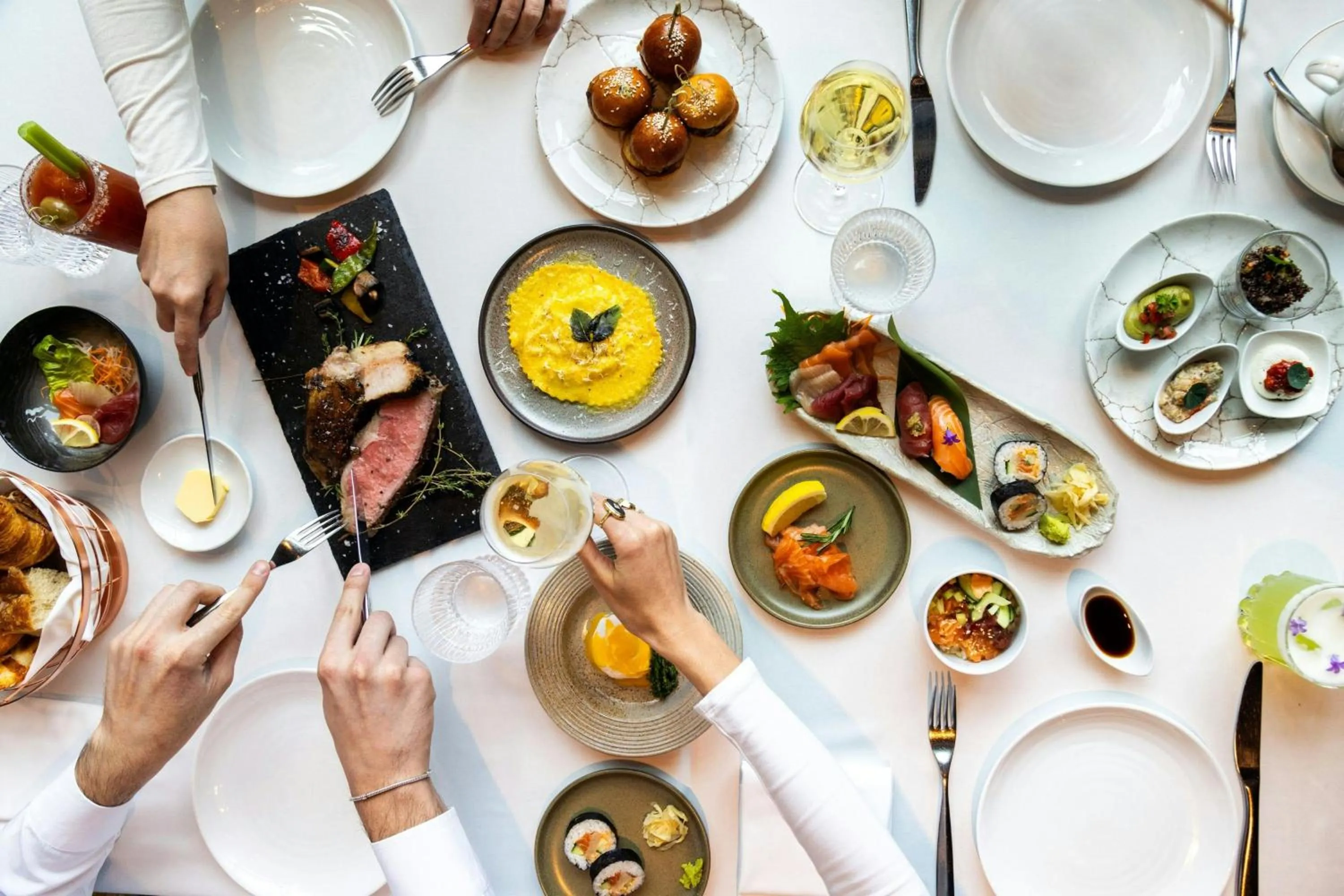 Restaurant/places to eat in Matild Palace, a Luxury Collection Hotel