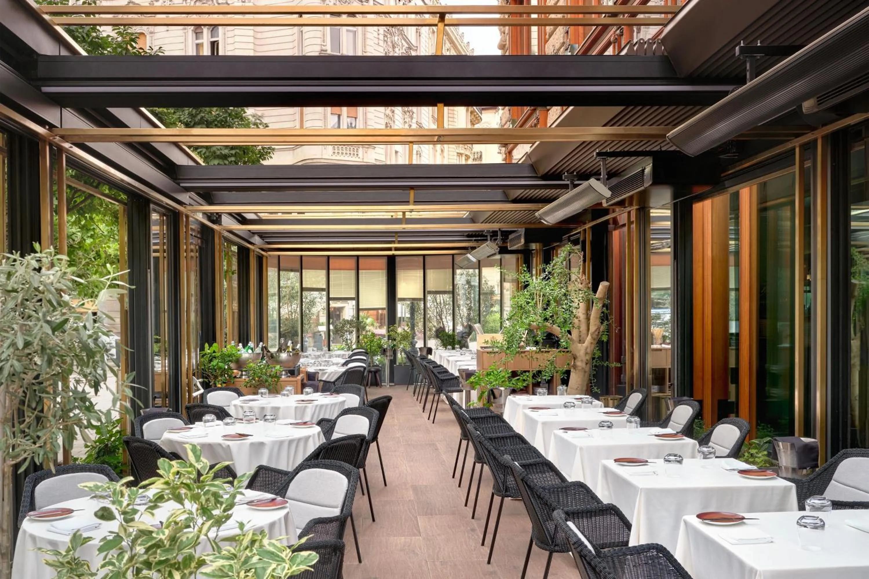 Restaurant/places to eat in Matild Palace, a Luxury Collection Hotel