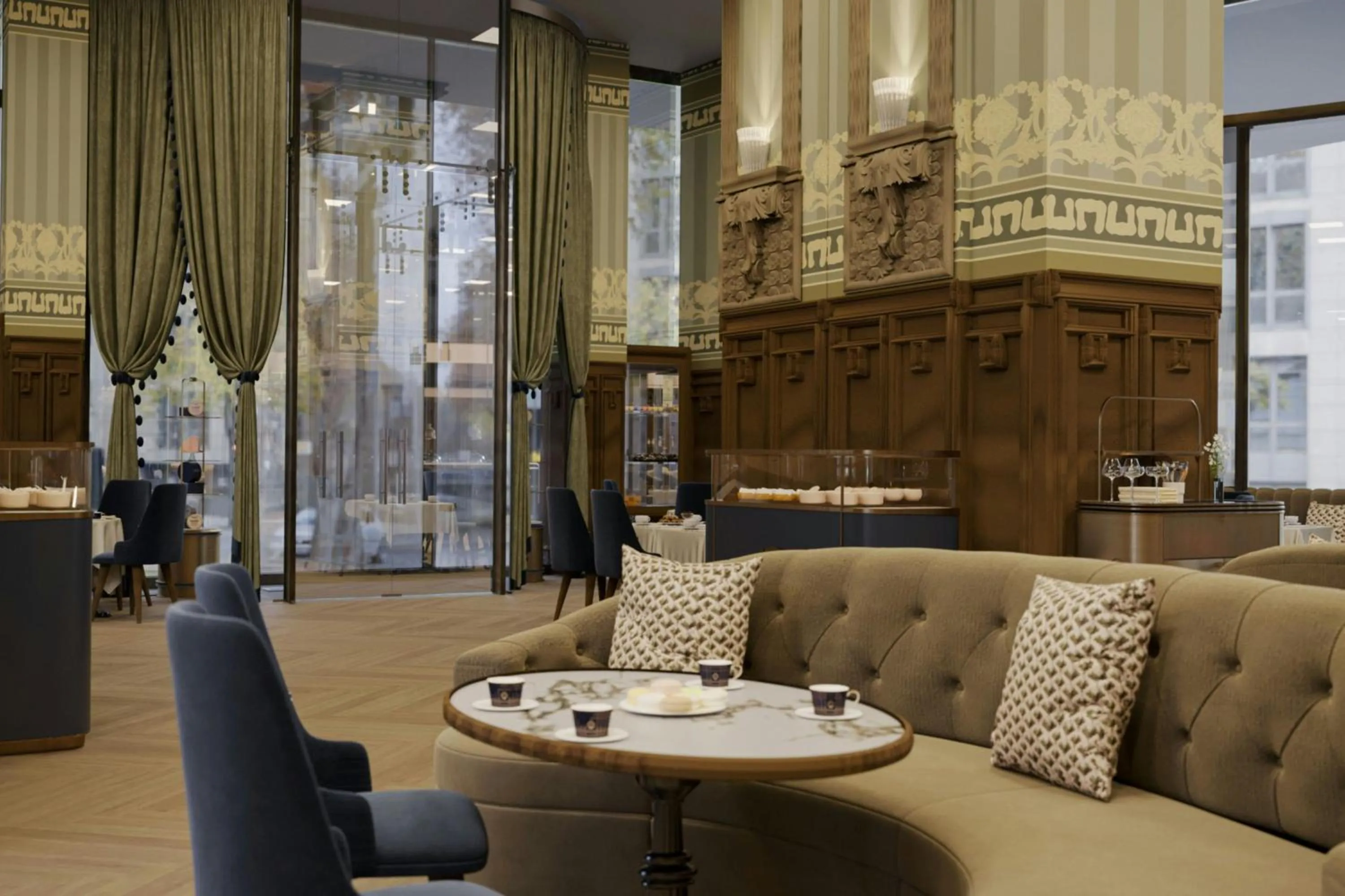 Restaurant/places to eat in Matild Palace, a Luxury Collection Hotel