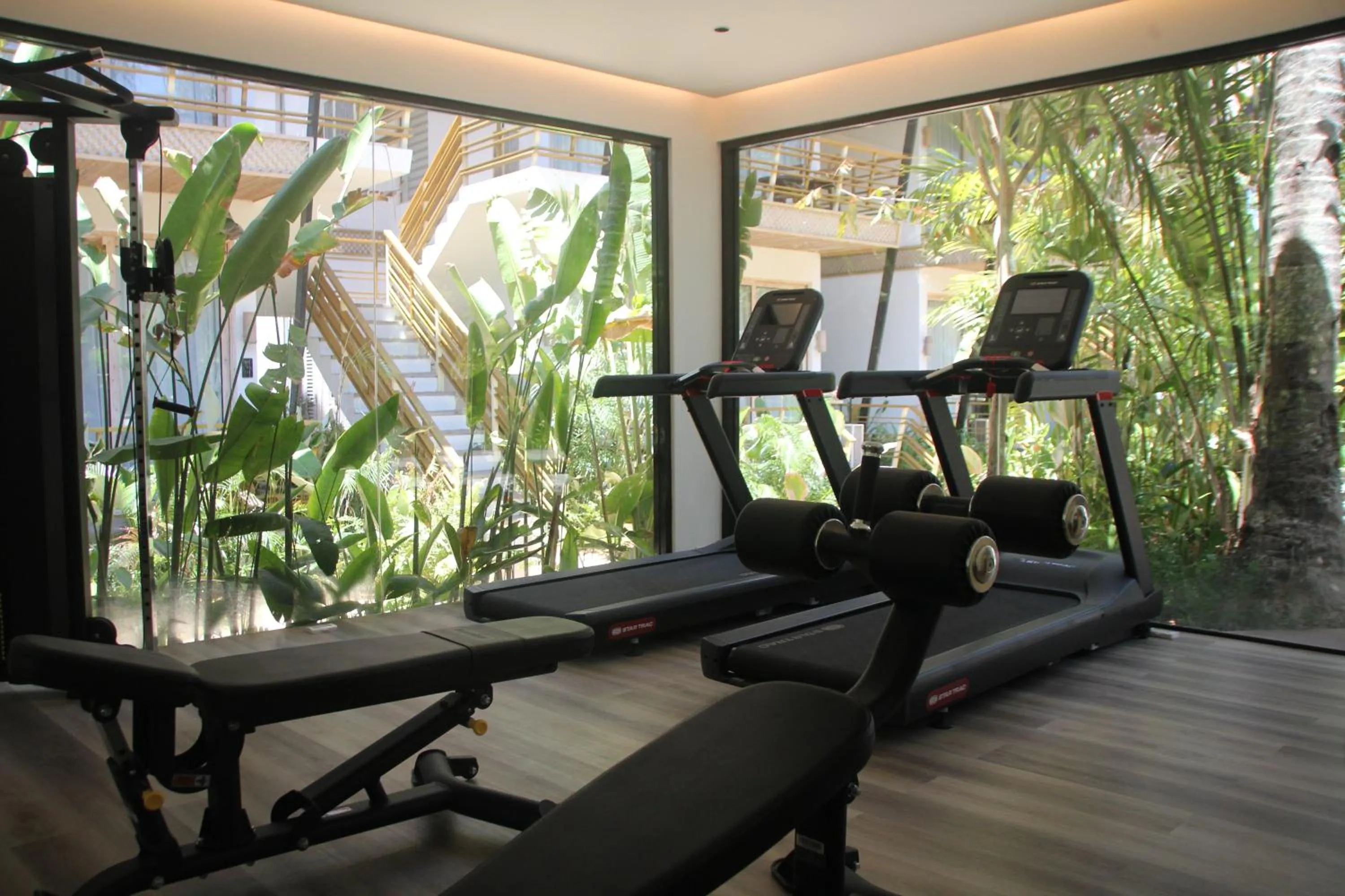 Fitness centre/facilities in ANGKLA Beach Club & Boutique Resort