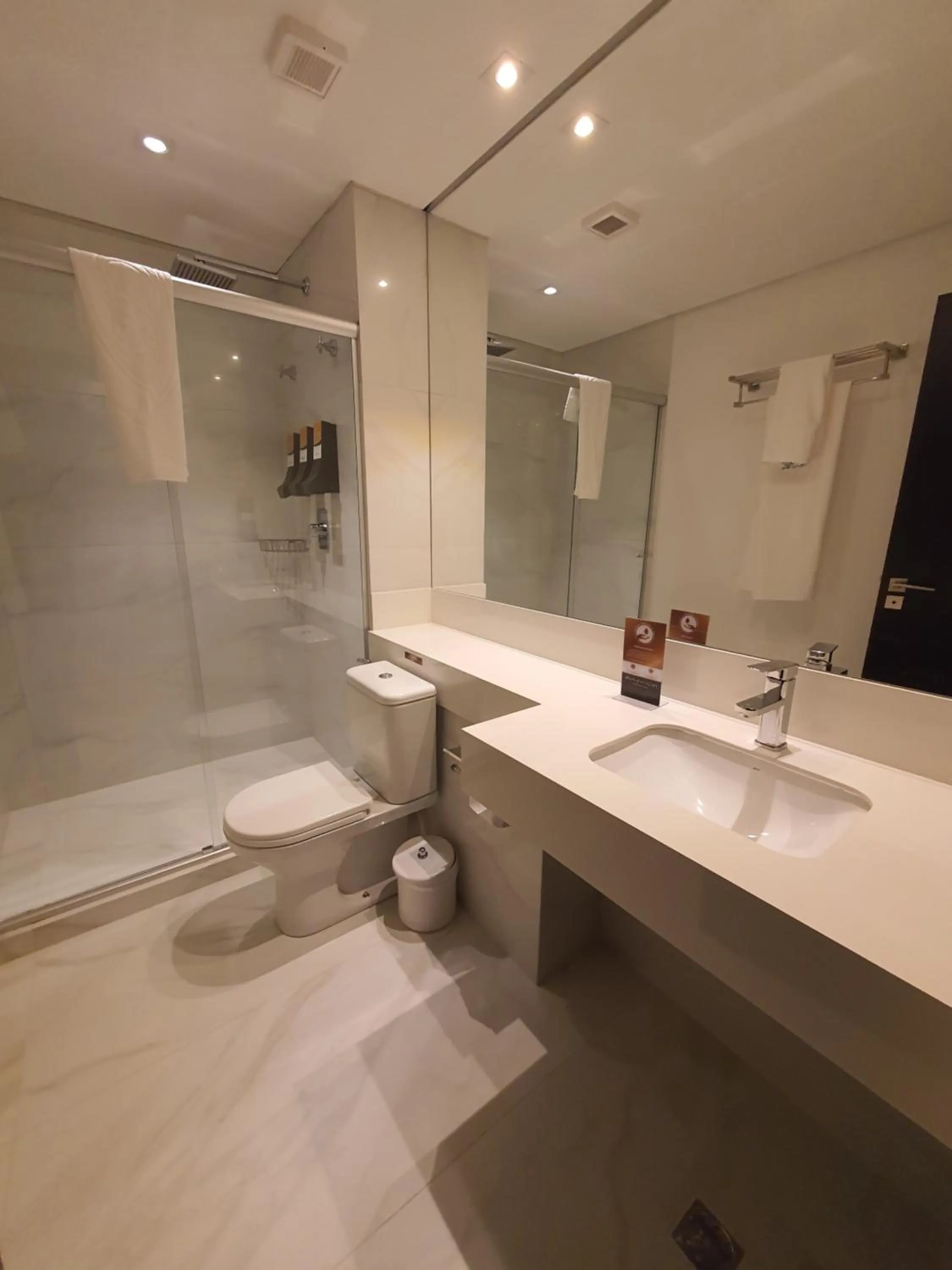 Bathroom in Class Hotel Piracicaba