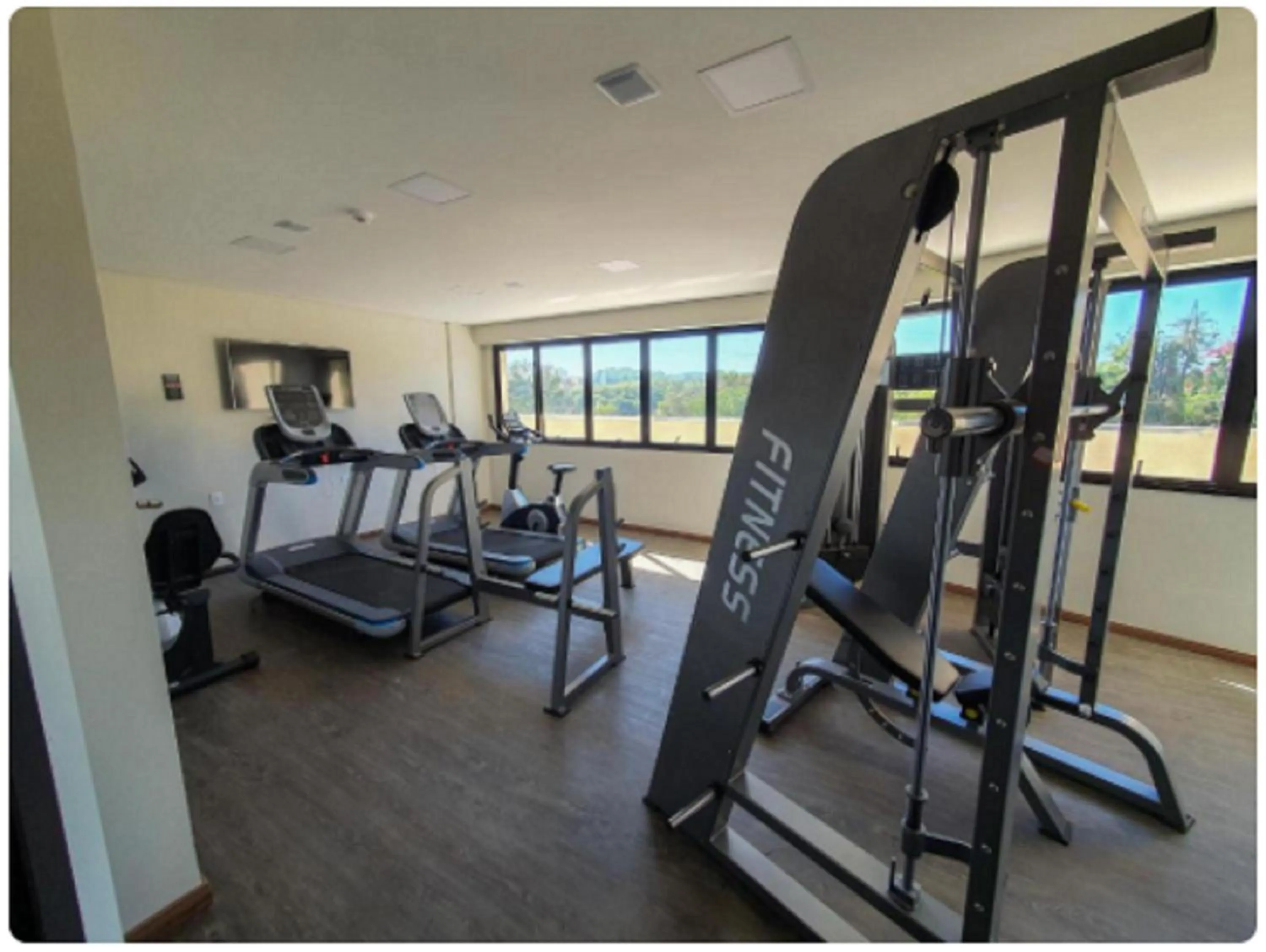 Fitness centre/facilities in Class Hotel Piracicaba