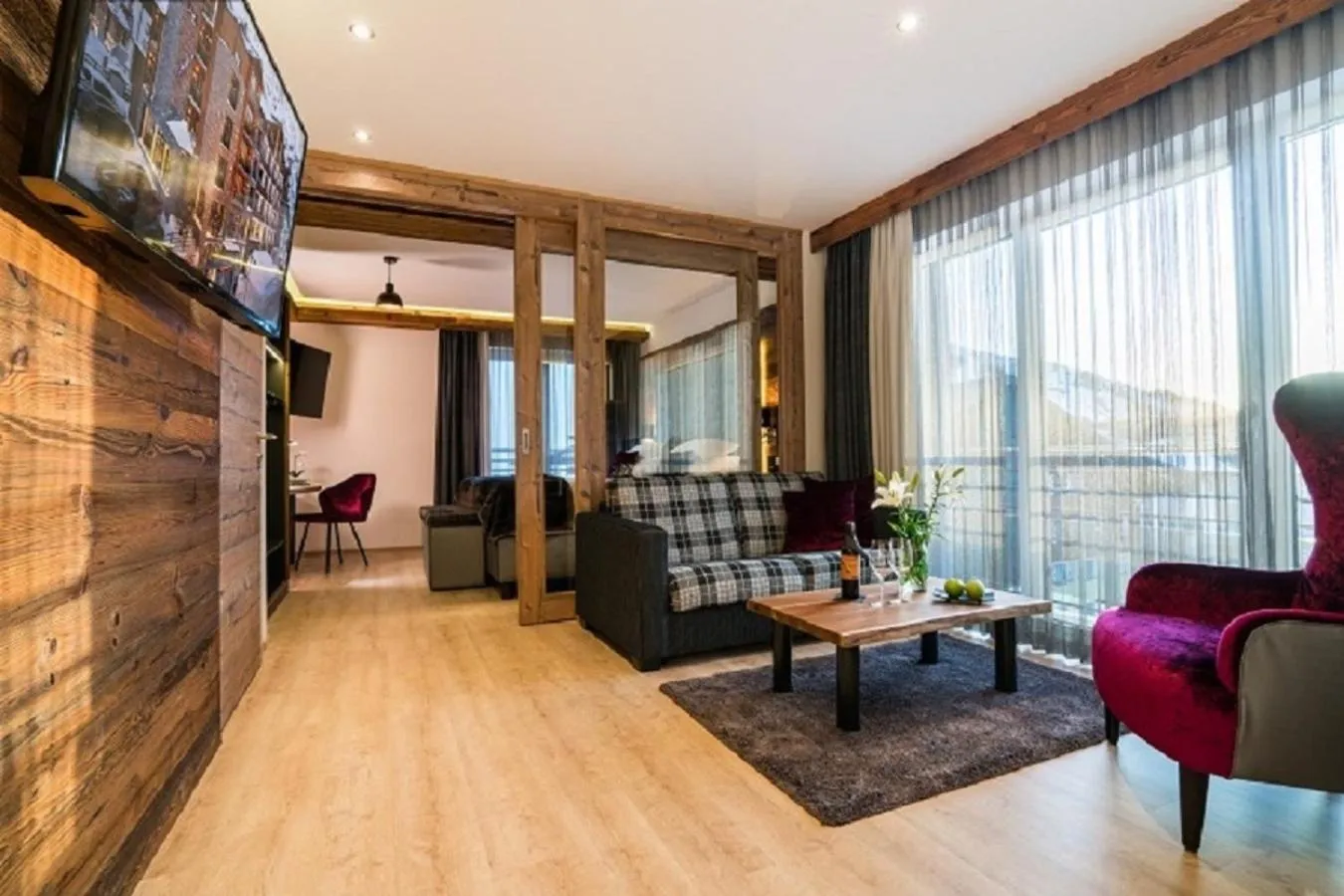 Living room in Sporthotel Cinderella