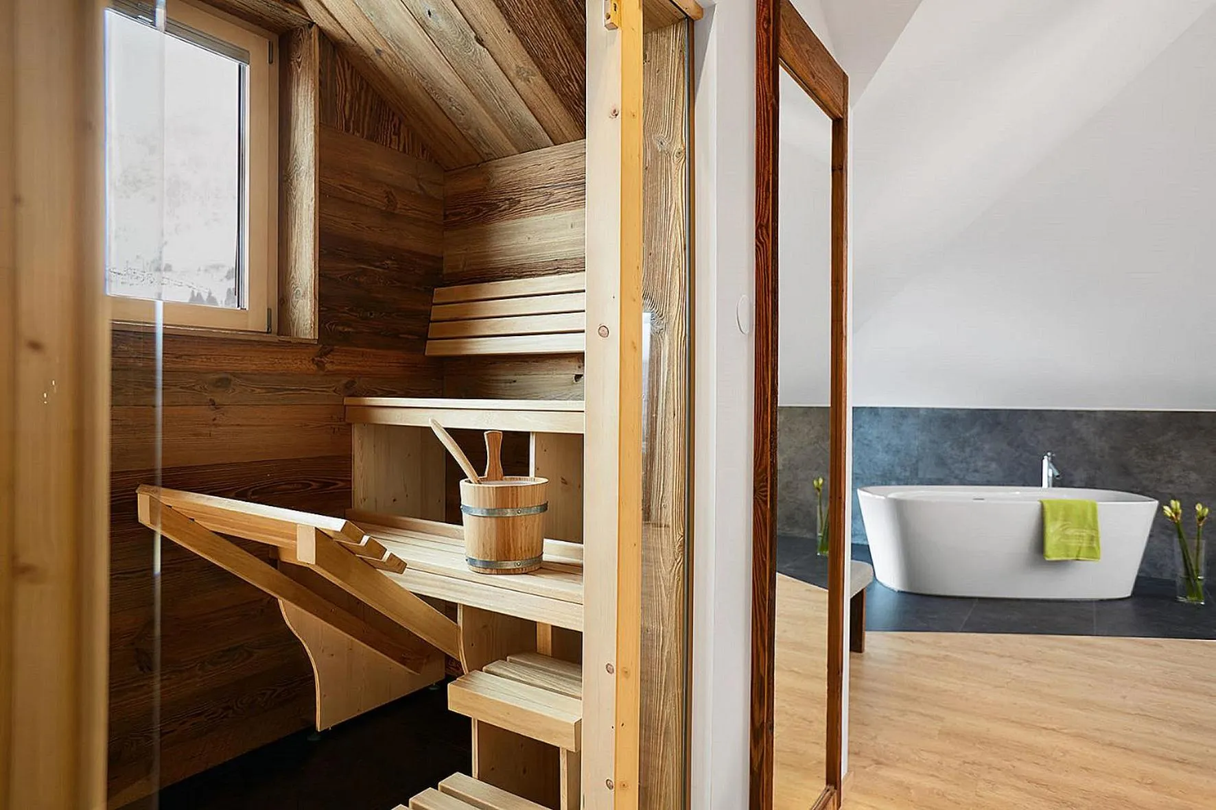 Sauna in Sporthotel Cinderella