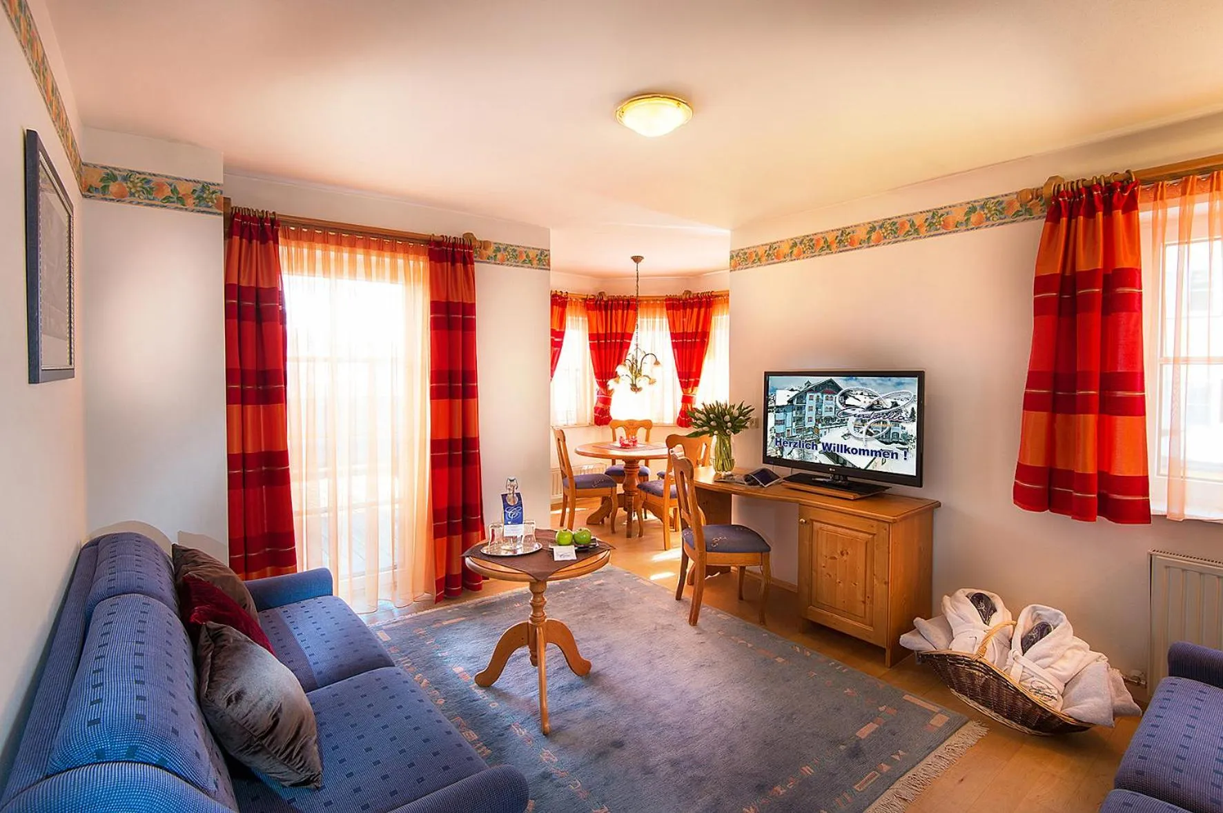 Living room in Sporthotel Cinderella