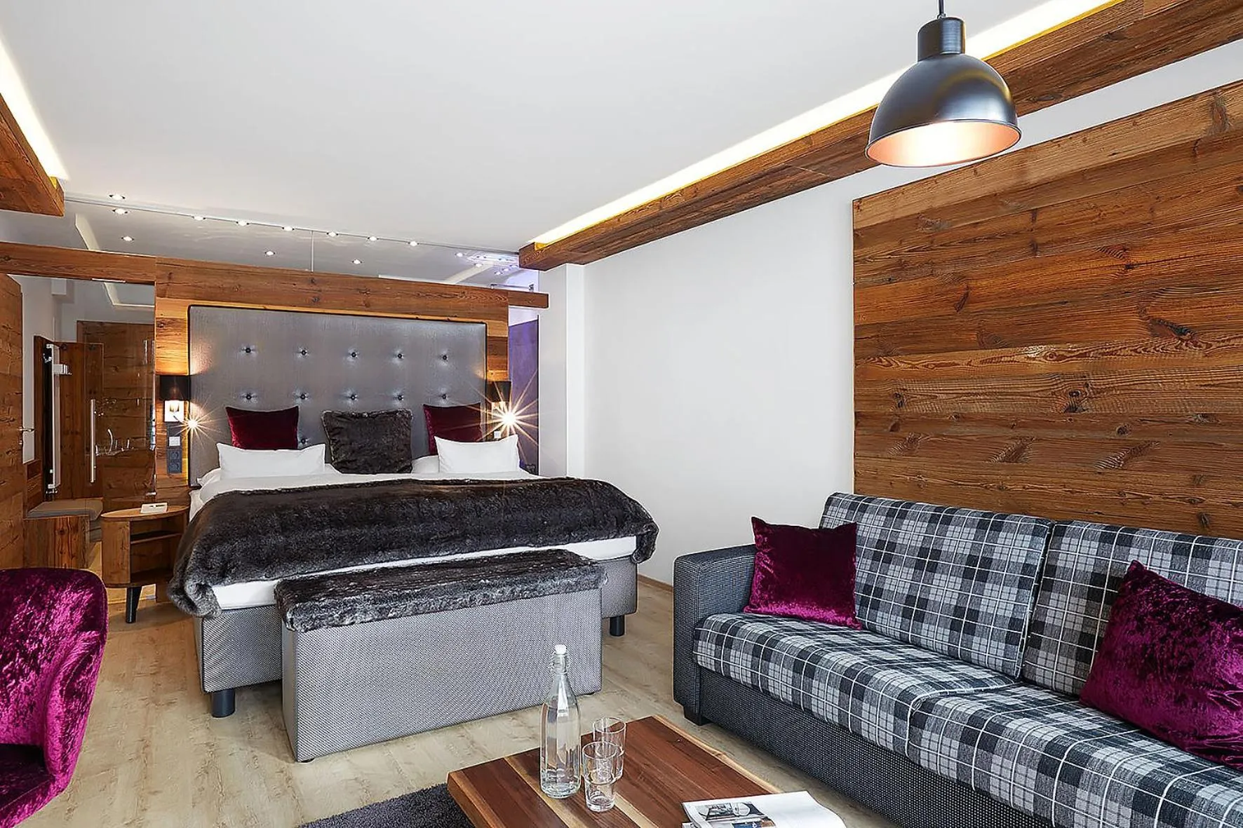 Bed in Sporthotel Cinderella