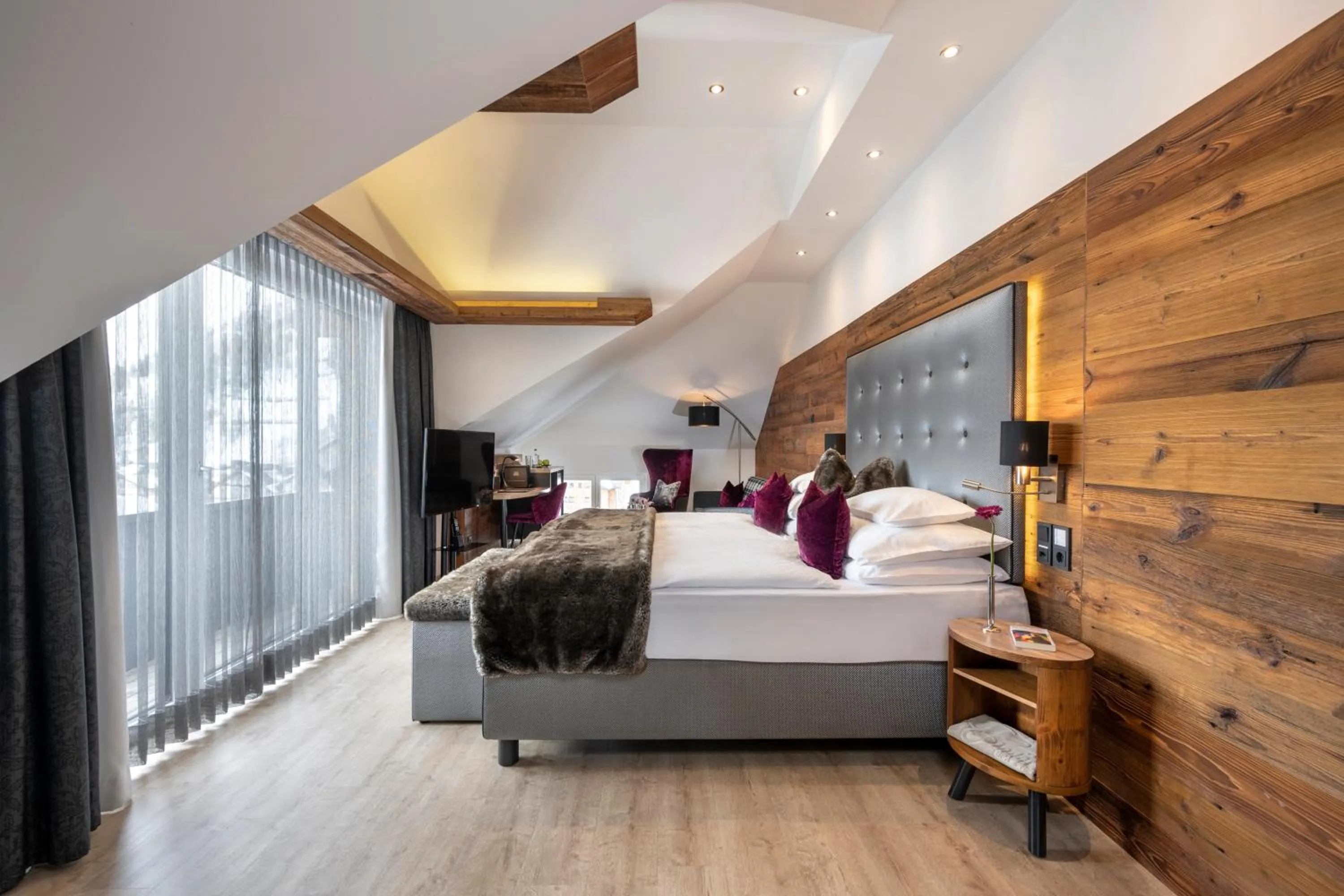 Bed in Sporthotel Cinderella