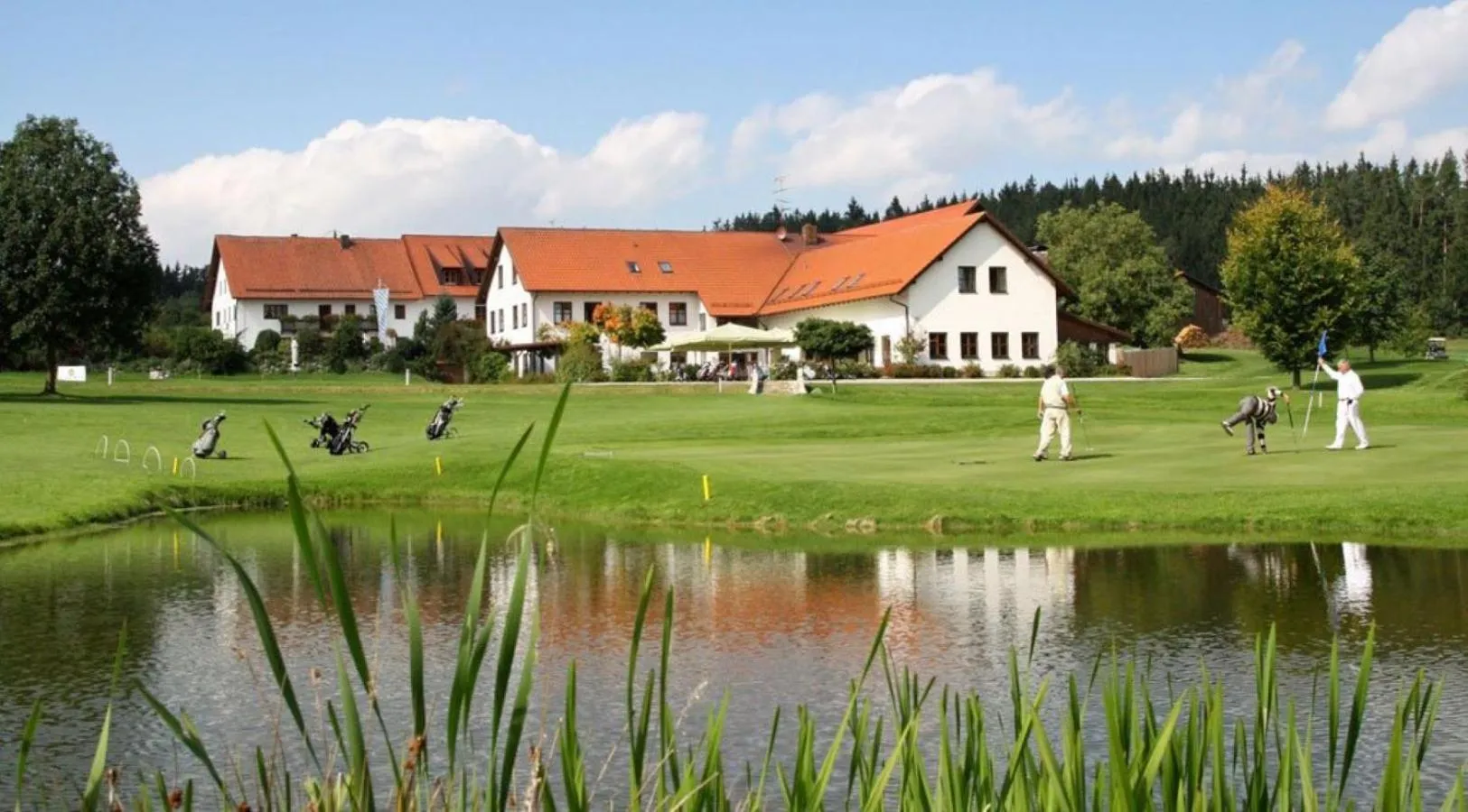 Golfcourse in Hotel Goldene Sonne