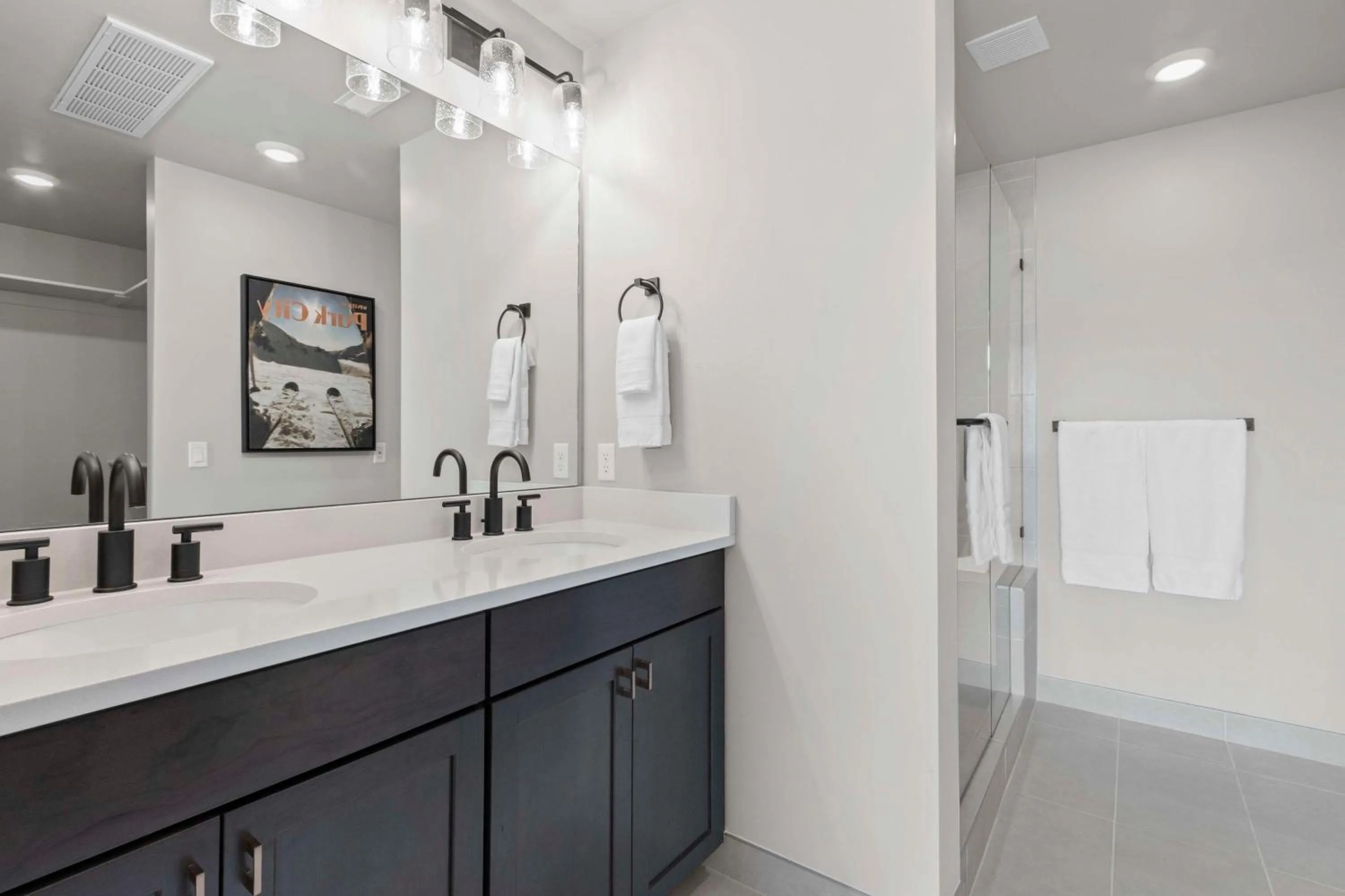Bathroom in Black Rock Mountain Resort