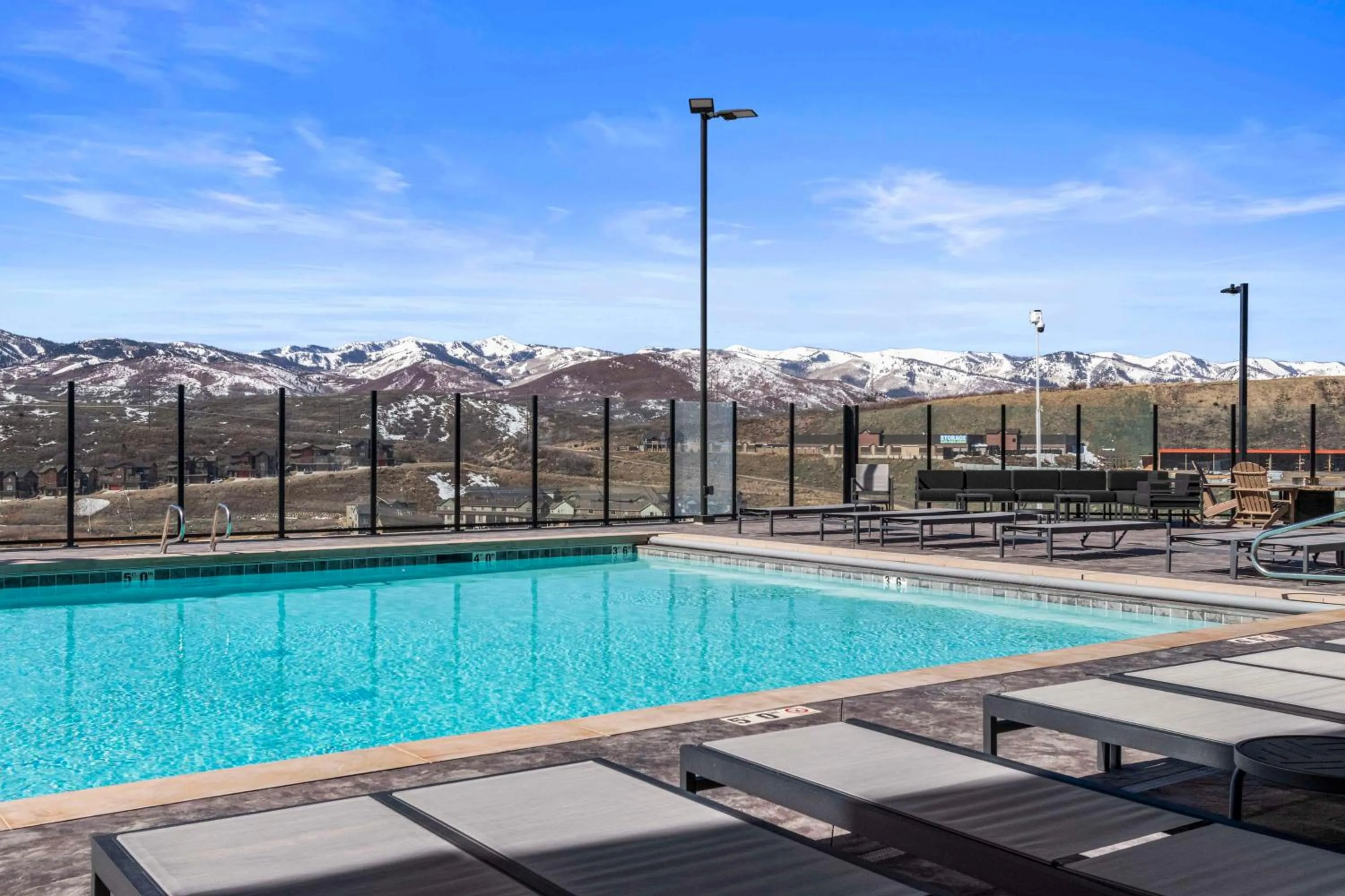 Pool view in Black Rock Mountain Resort