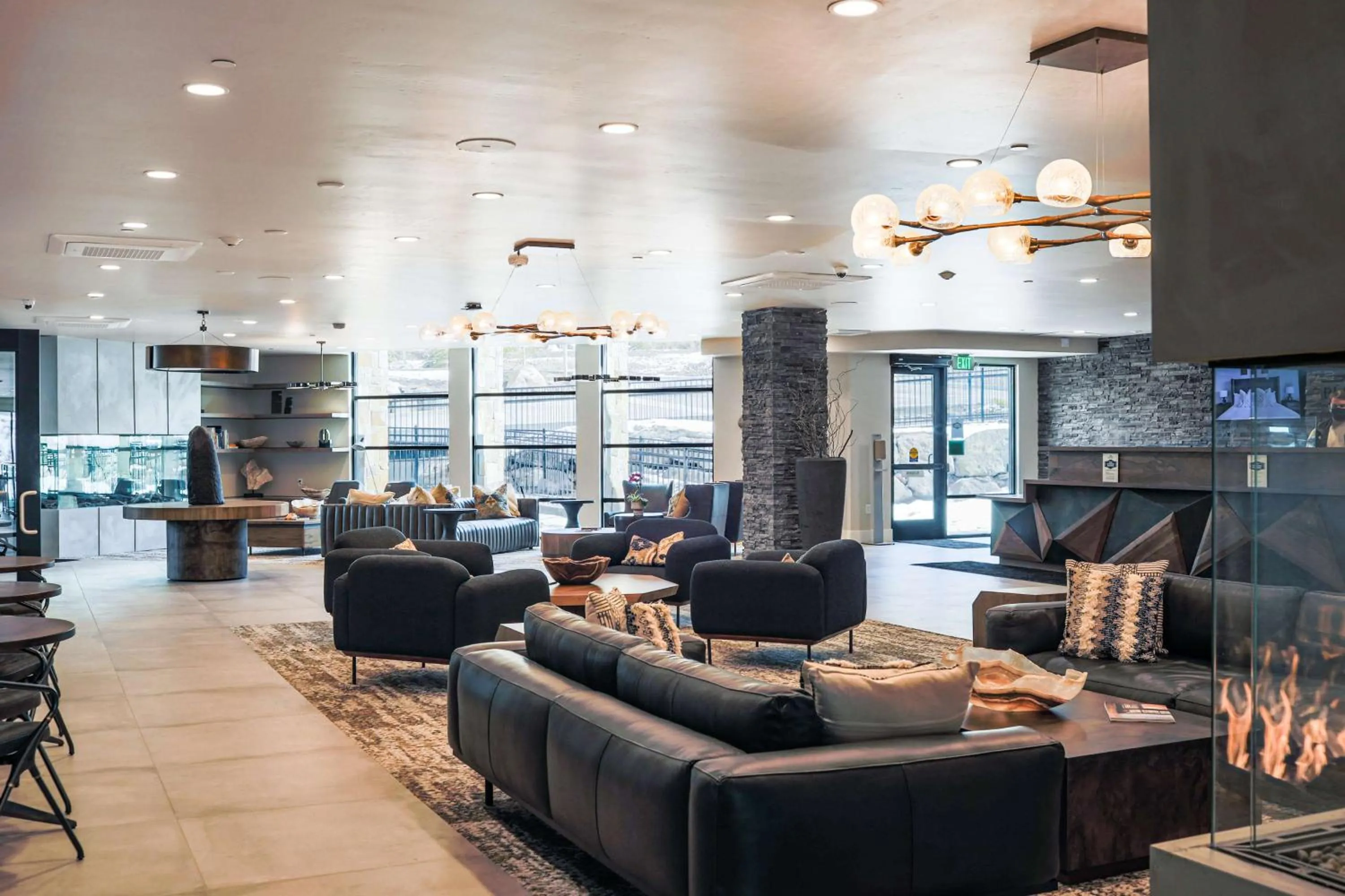 Lobby or reception in Black Rock Mountain Resort