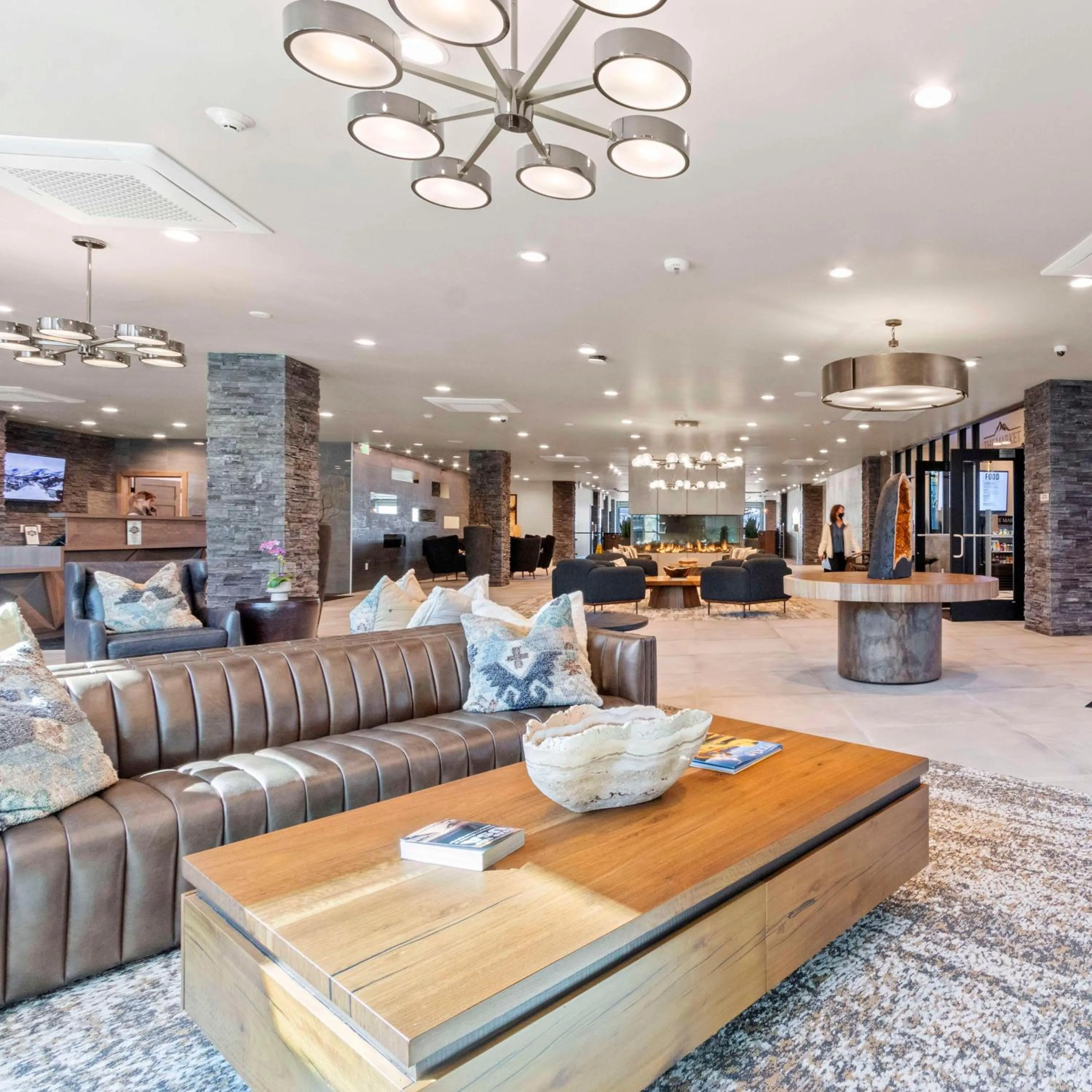 Lobby or reception in Black Rock Mountain Resort