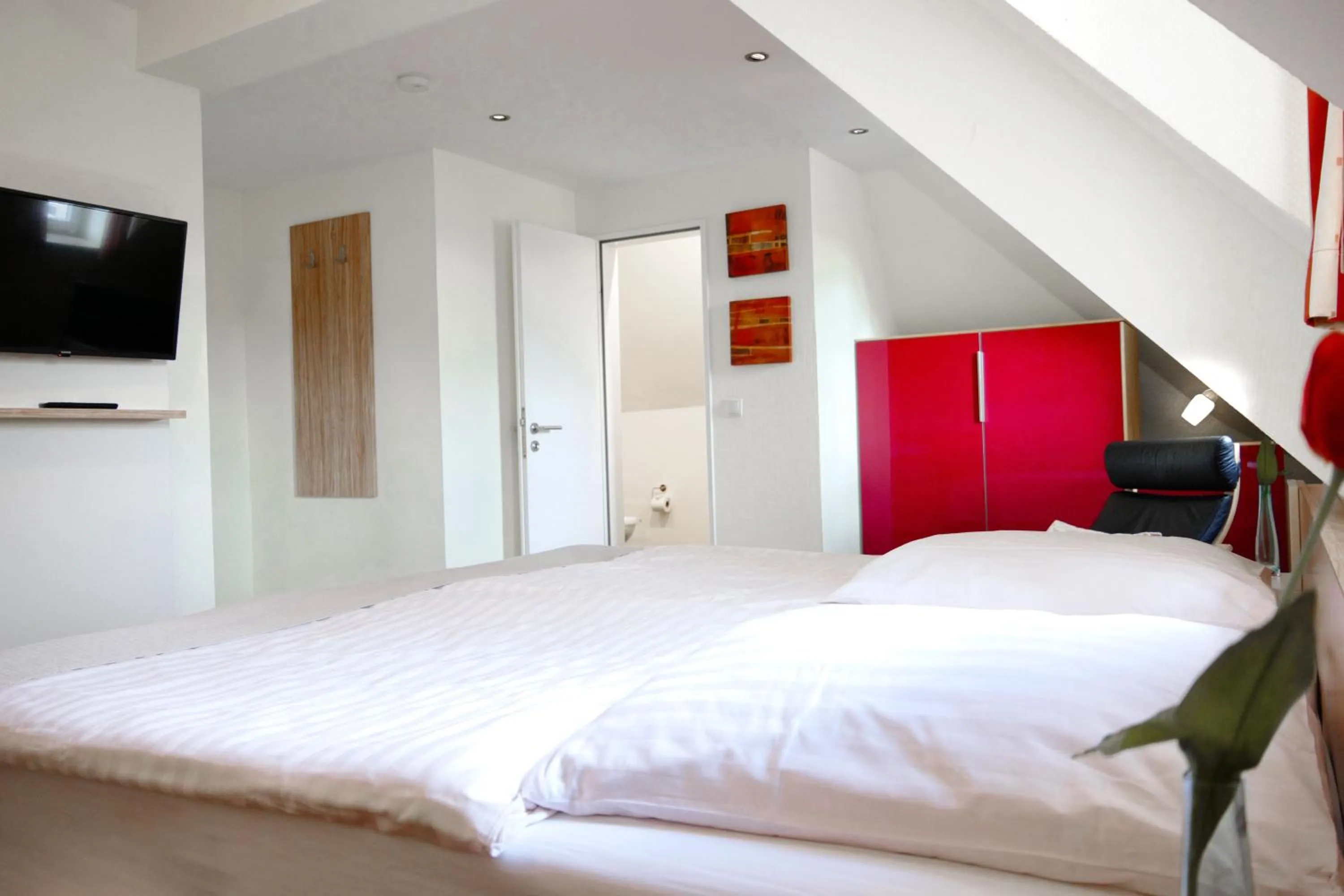 Bed in Hotel Trierer Hof