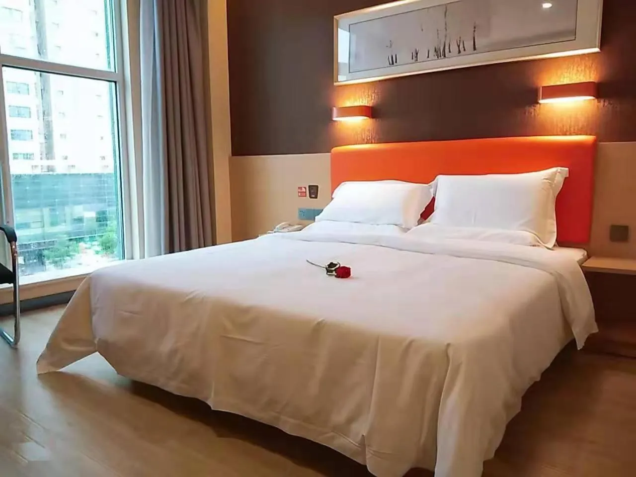 Bed in 7Days Premium Huaian Zhou Enlai Memorial Hall Yuanhuai East Road Branch