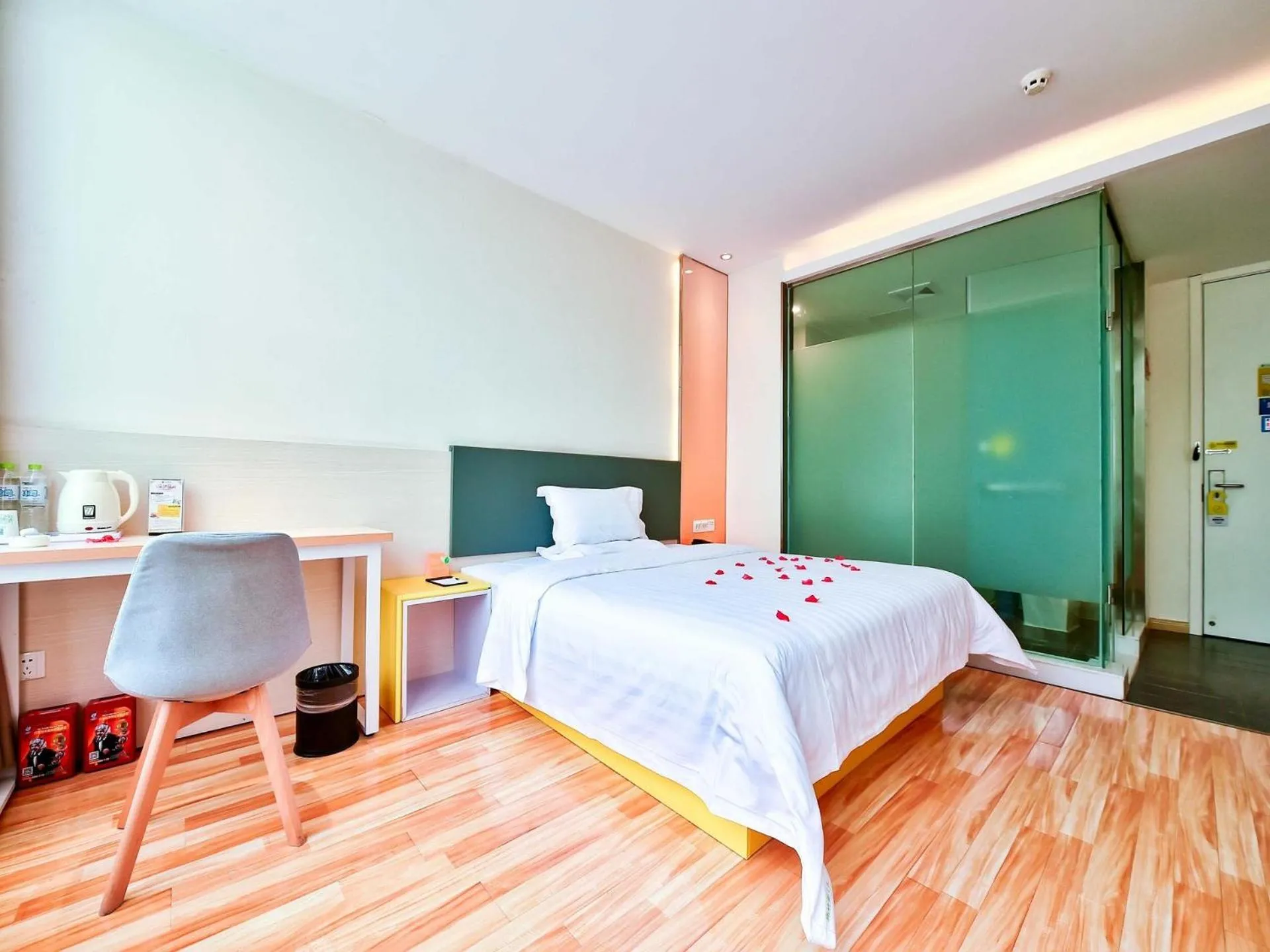 Bed in 7Days Inn Chengdu Mianzhu Branch