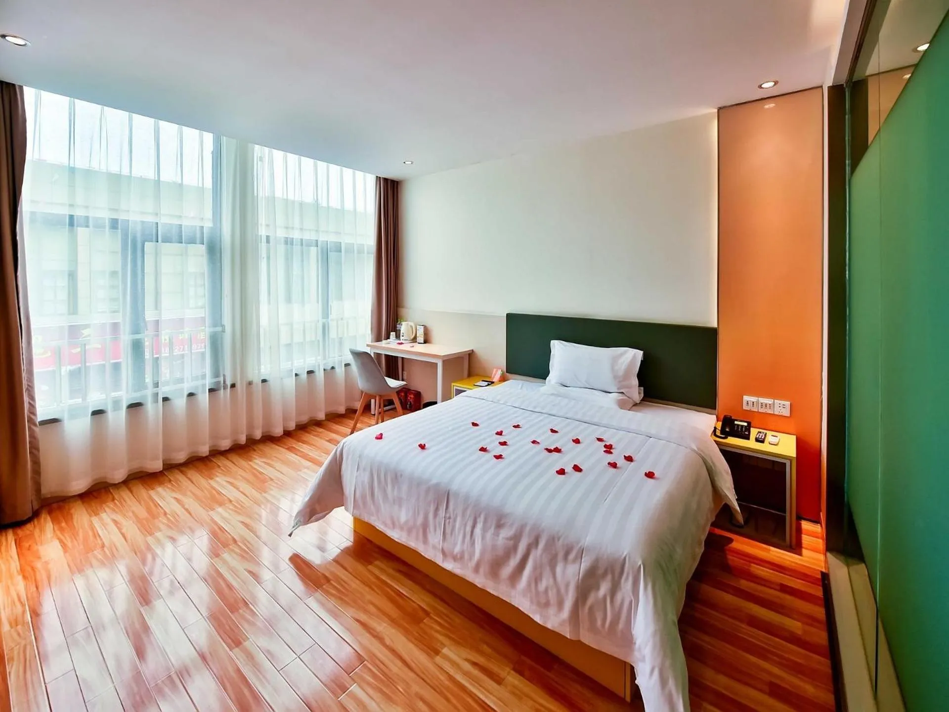 Bed in 7Days Inn Chengdu Mianzhu Branch