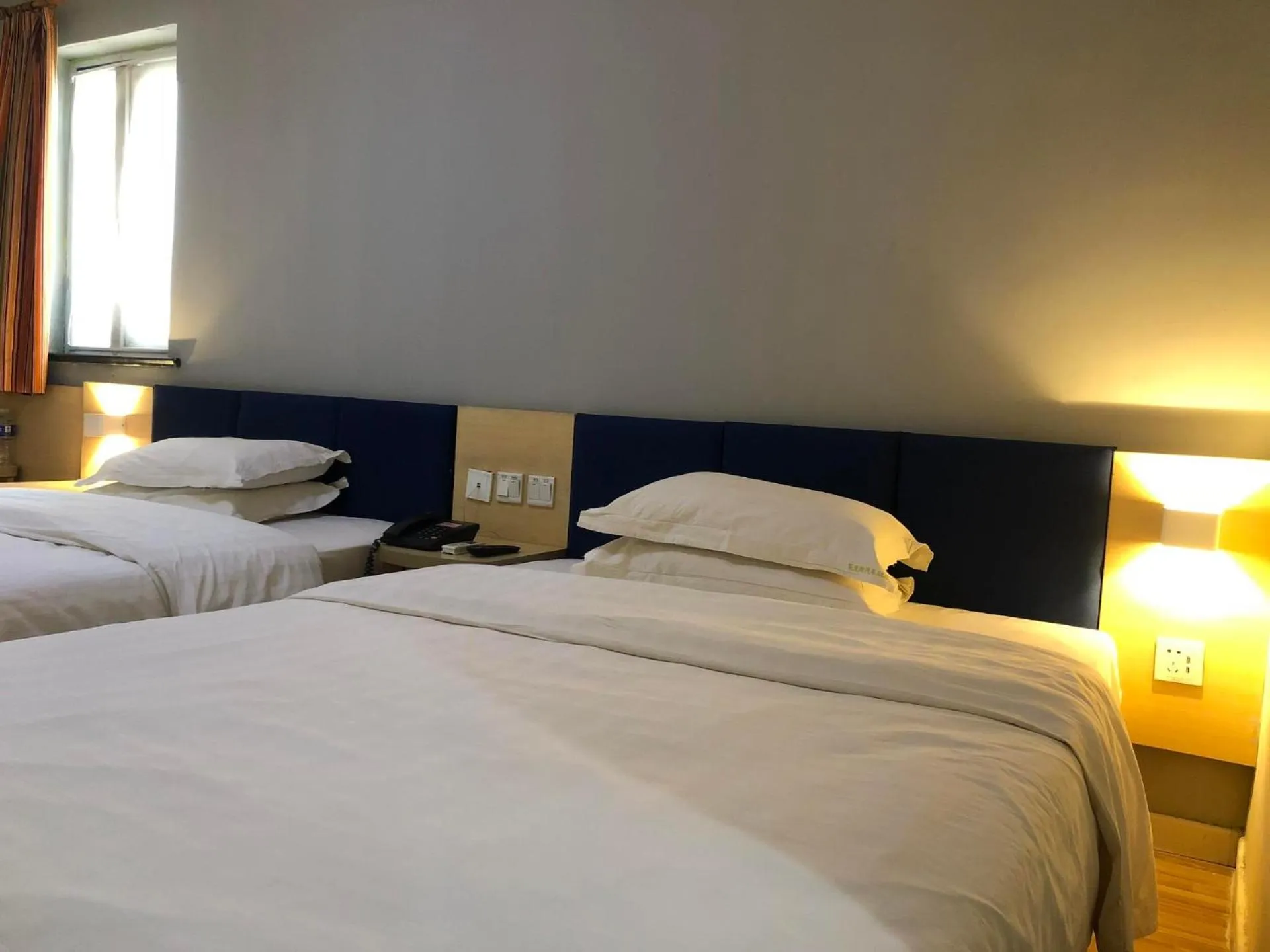 Bed in 7Days Inn Laiwu New Bus Station Branch