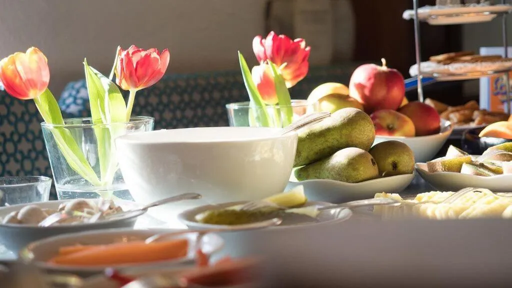 Breakfast in Hotel Restaurant Krehl's Linde