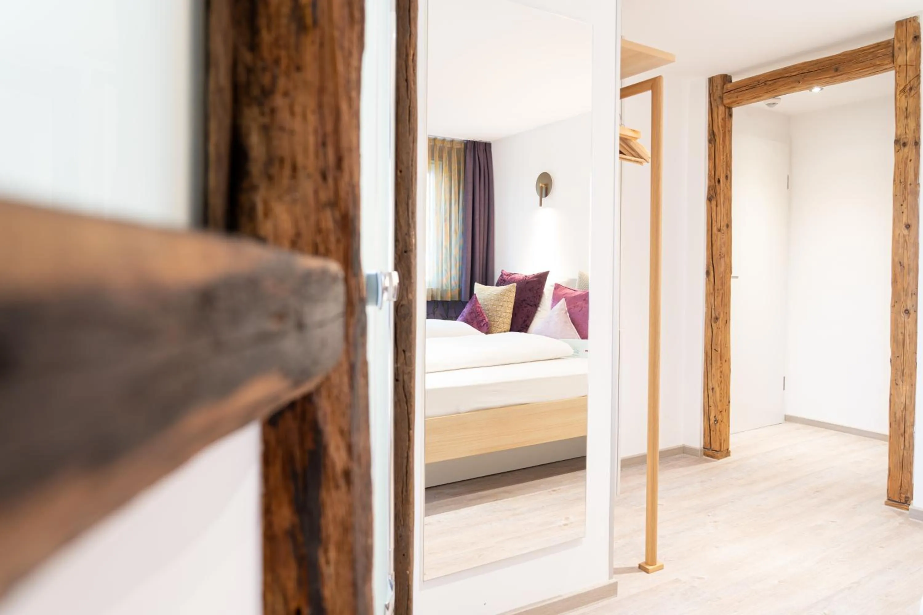 Bed in Hotel Restaurant Krehl's Linde