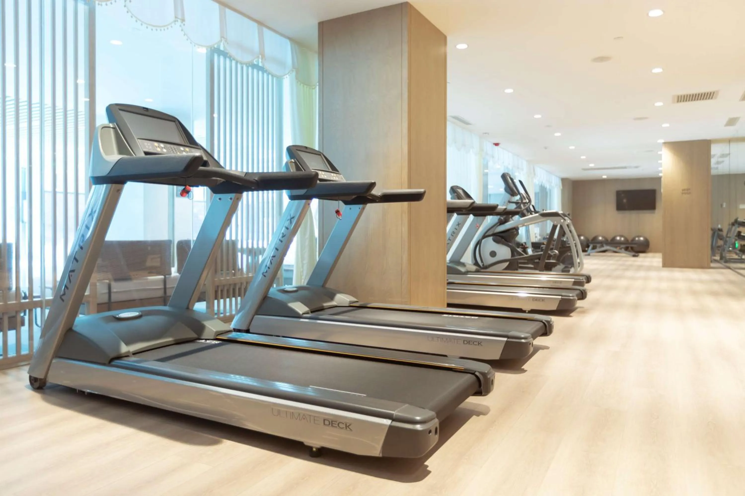 Fitness centre/facilities in Hilton Lijiang