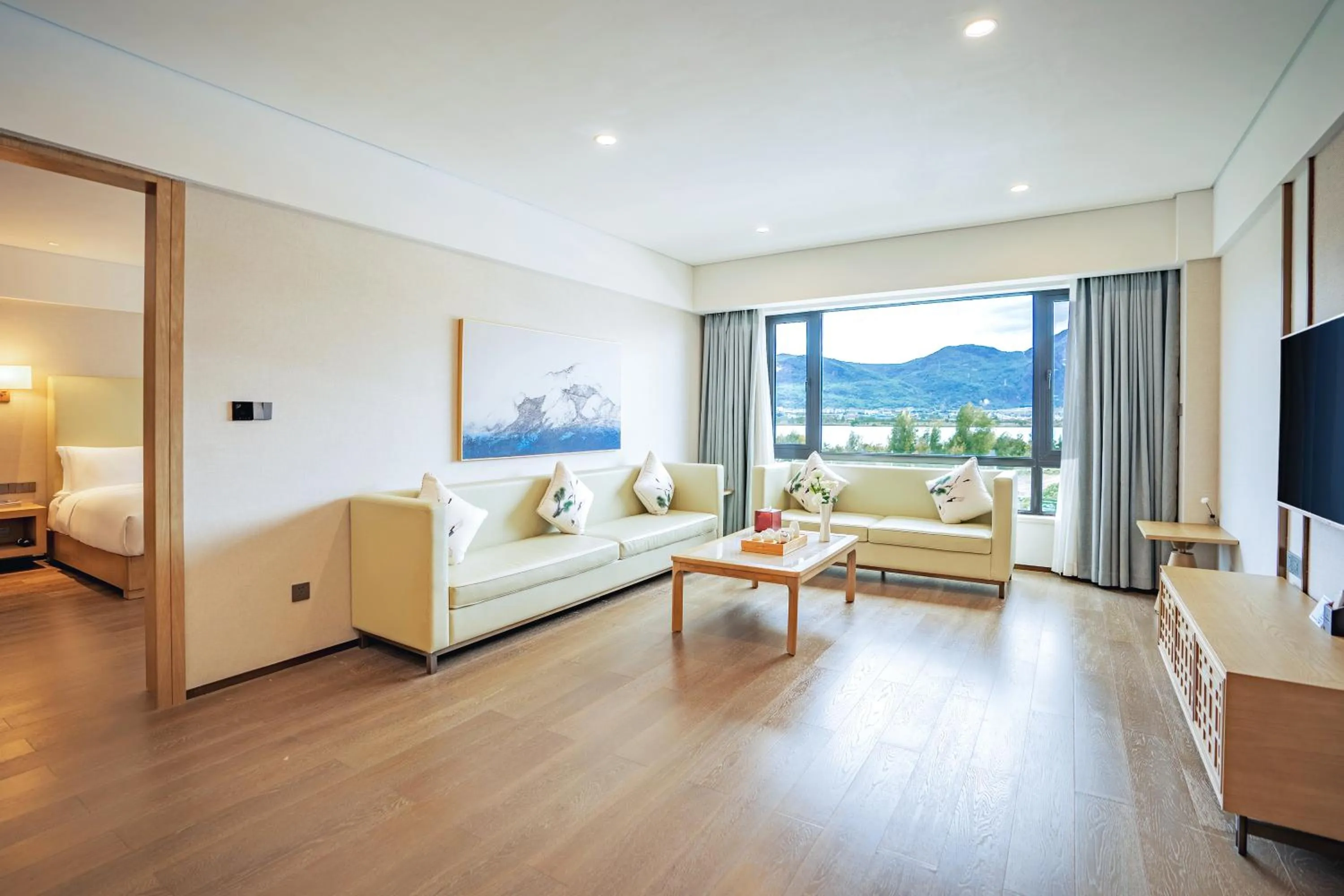 Living room in Hilton Lijiang