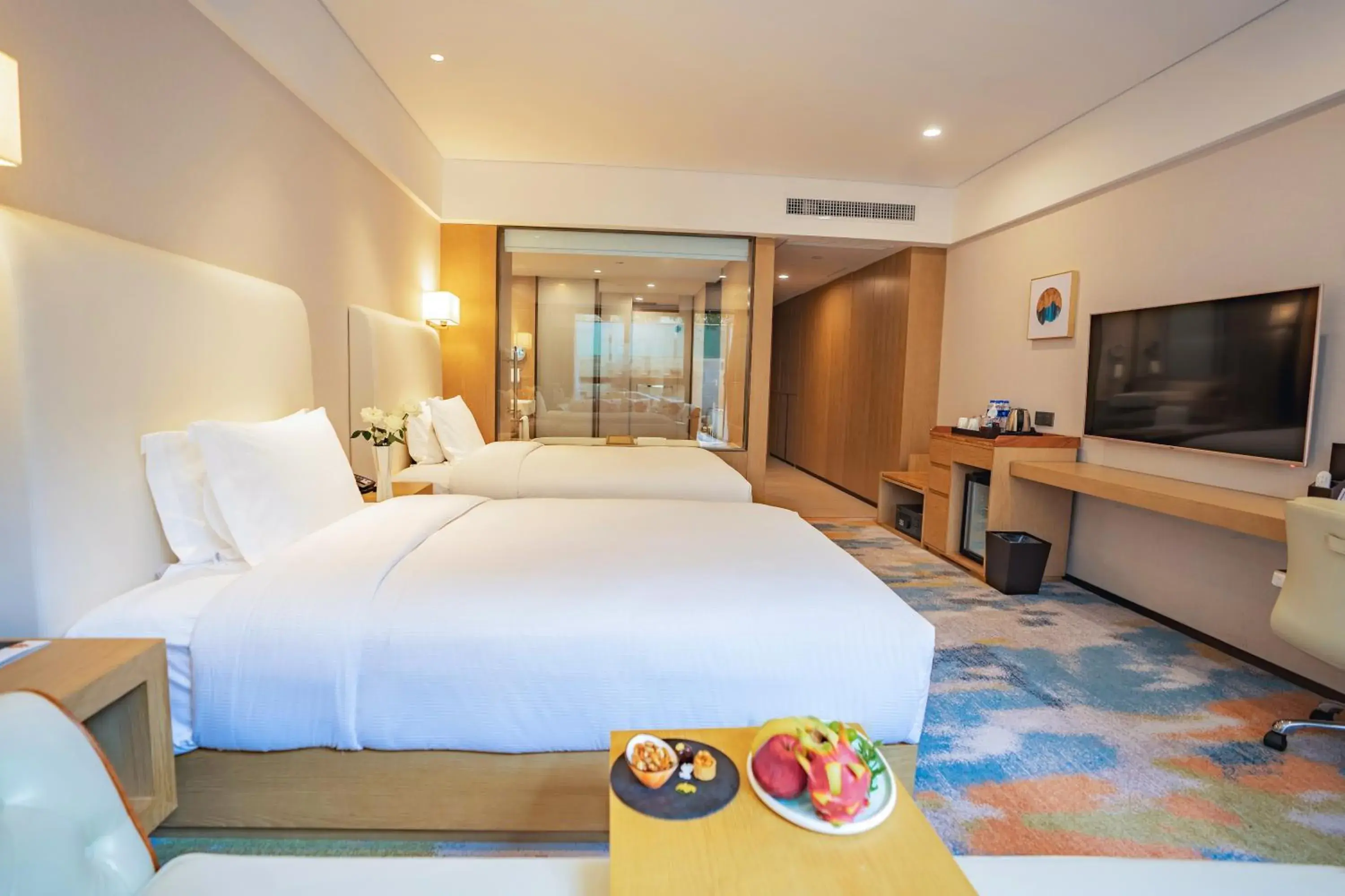 Twin Room with Courtyard in Hilton Lijiang Twin Room with Courtyard in Hilton Lijiang