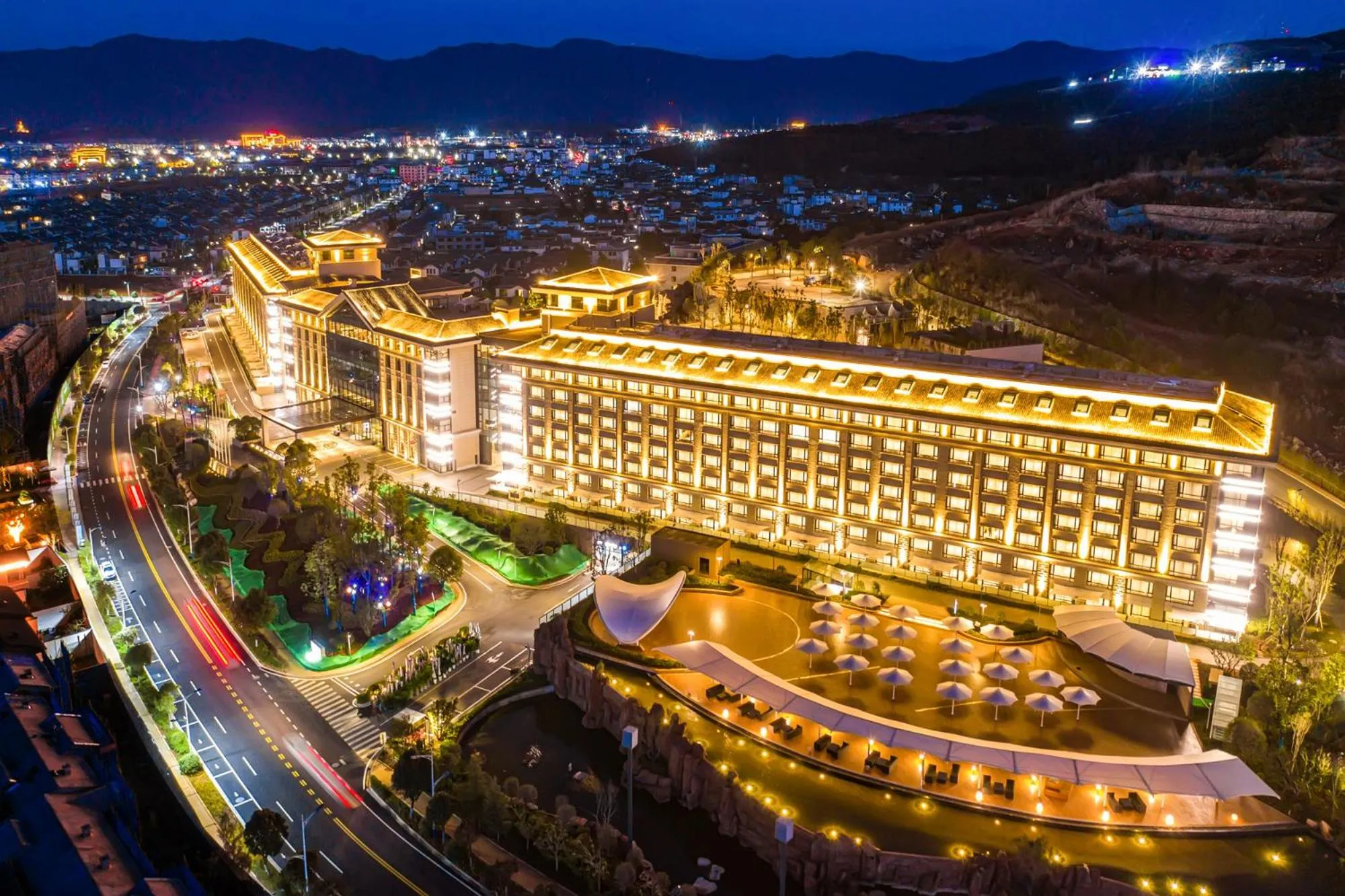 Night in Hilton Lijiang