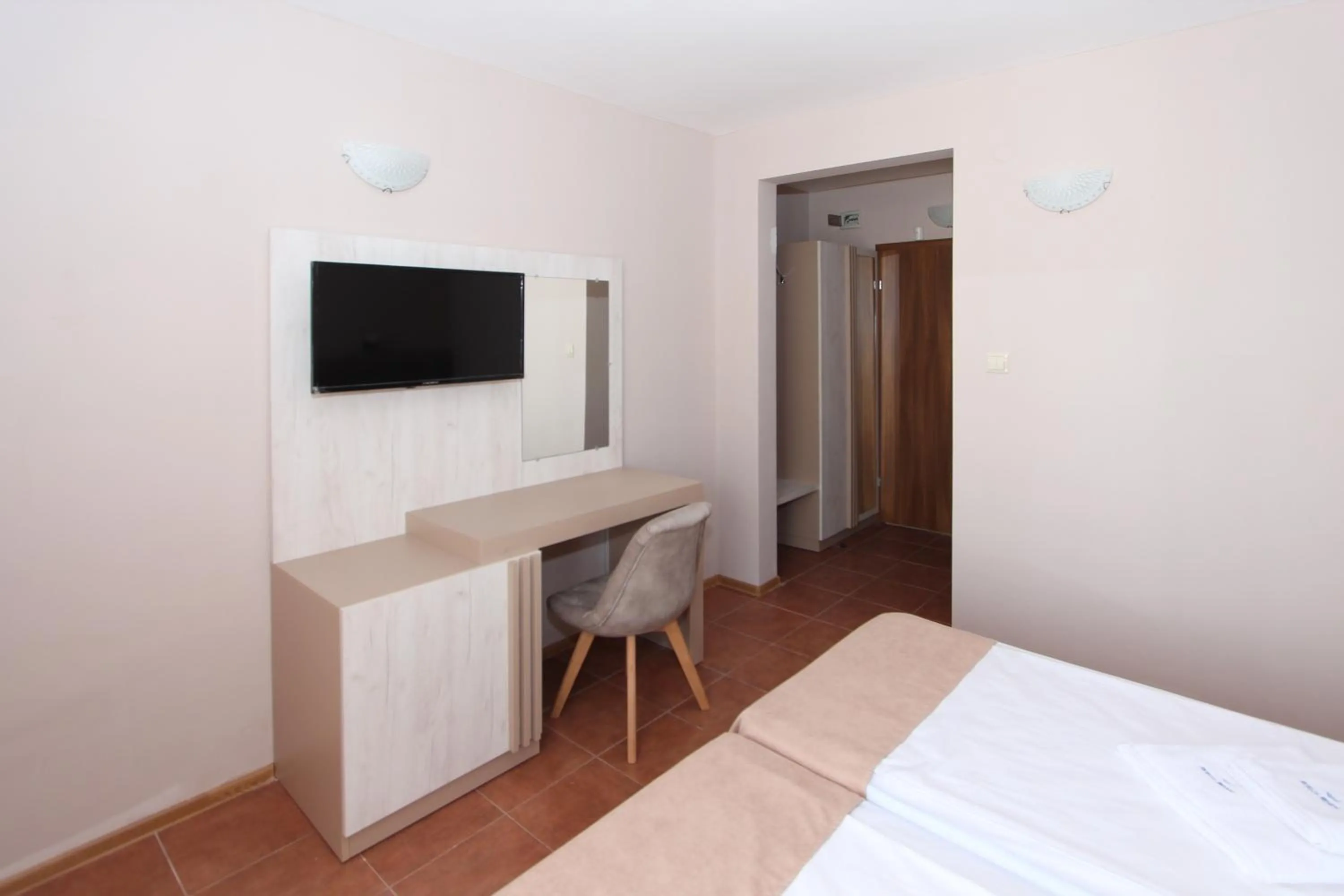 Bed in Hotel PERLA BEACH