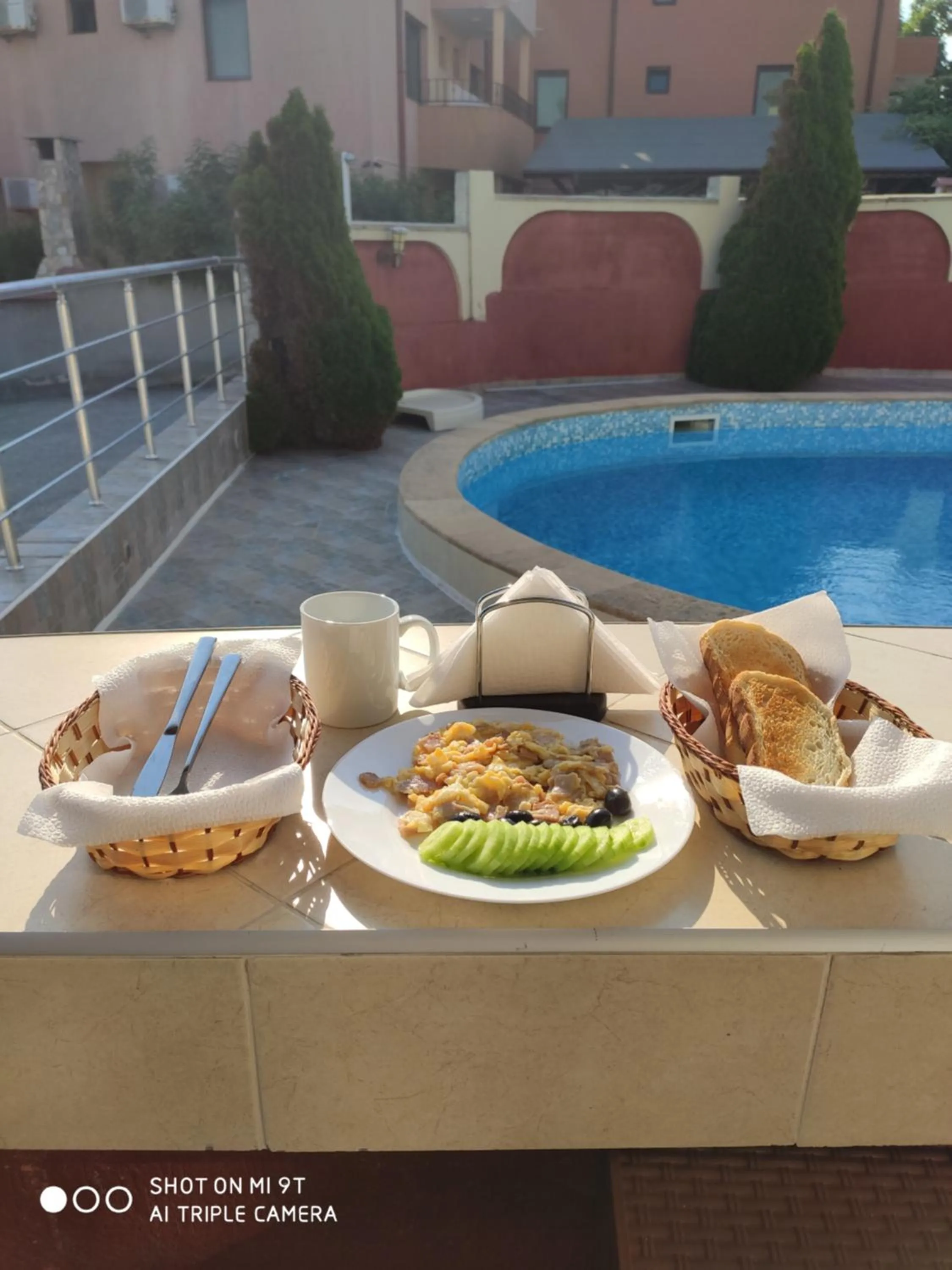 Breakfast in Hotel PERLA BEACH