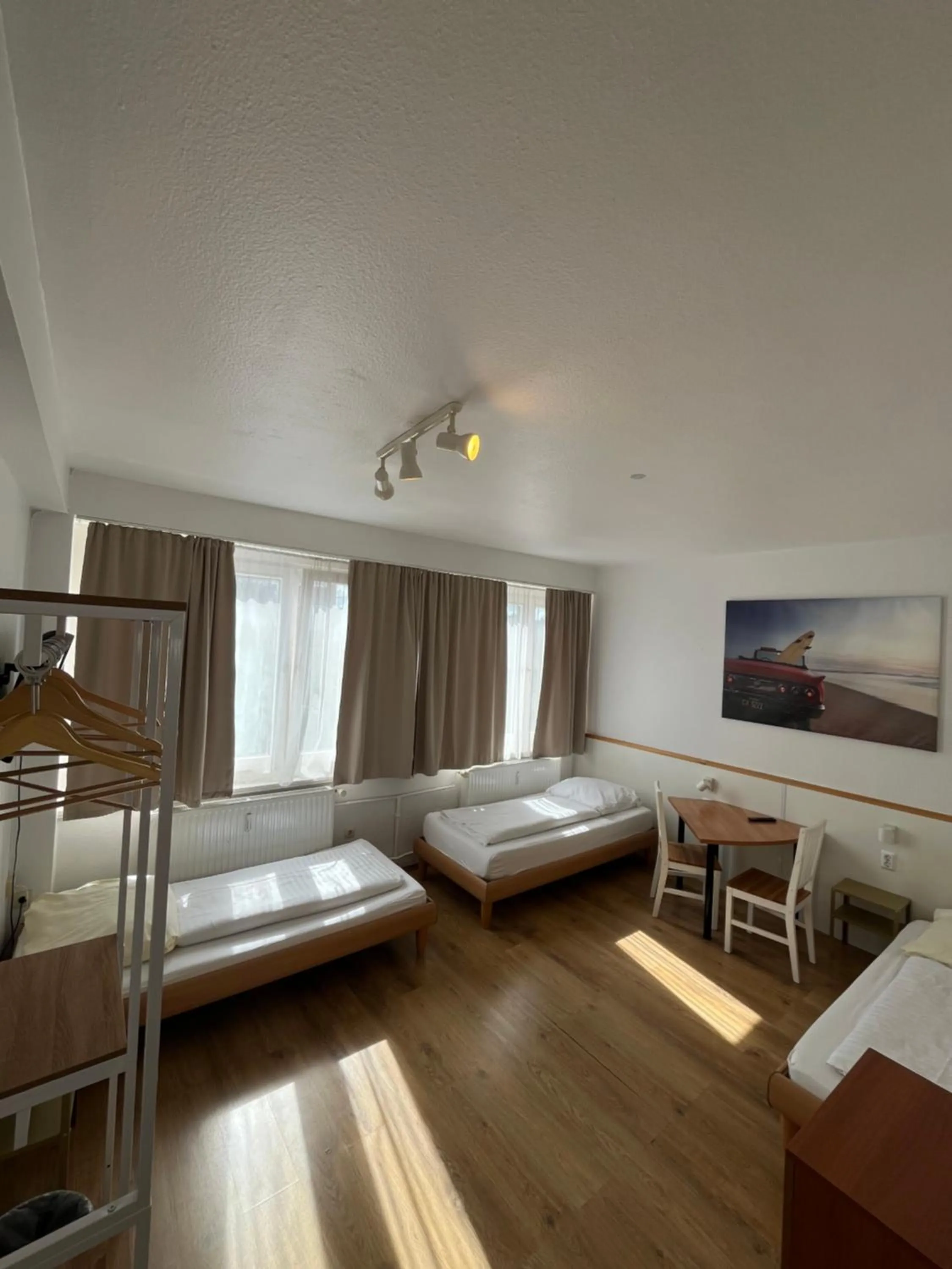 Bed in Hotel Schwarzer Bär