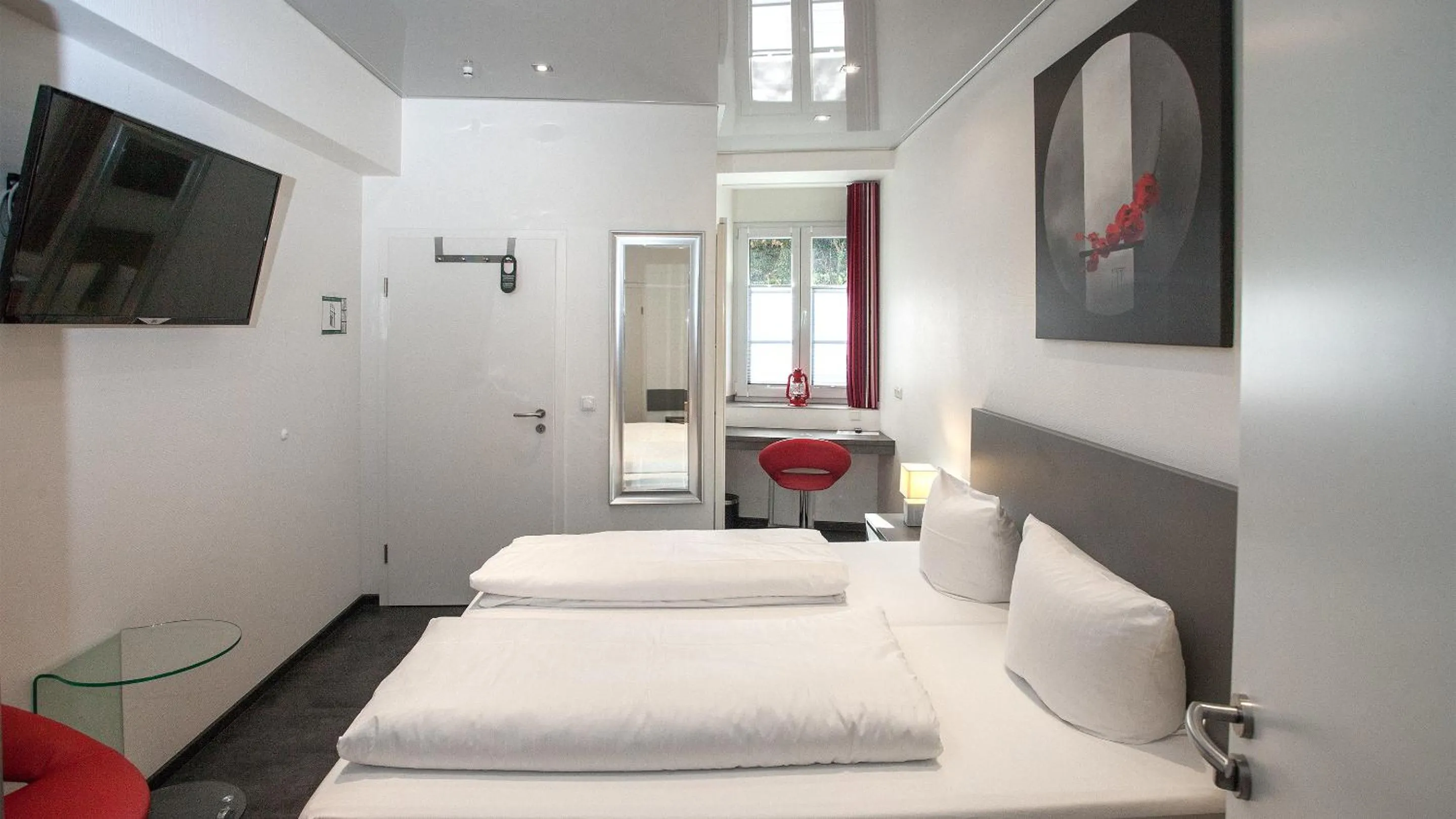Bedroom, Bed in Hotel Zur Post