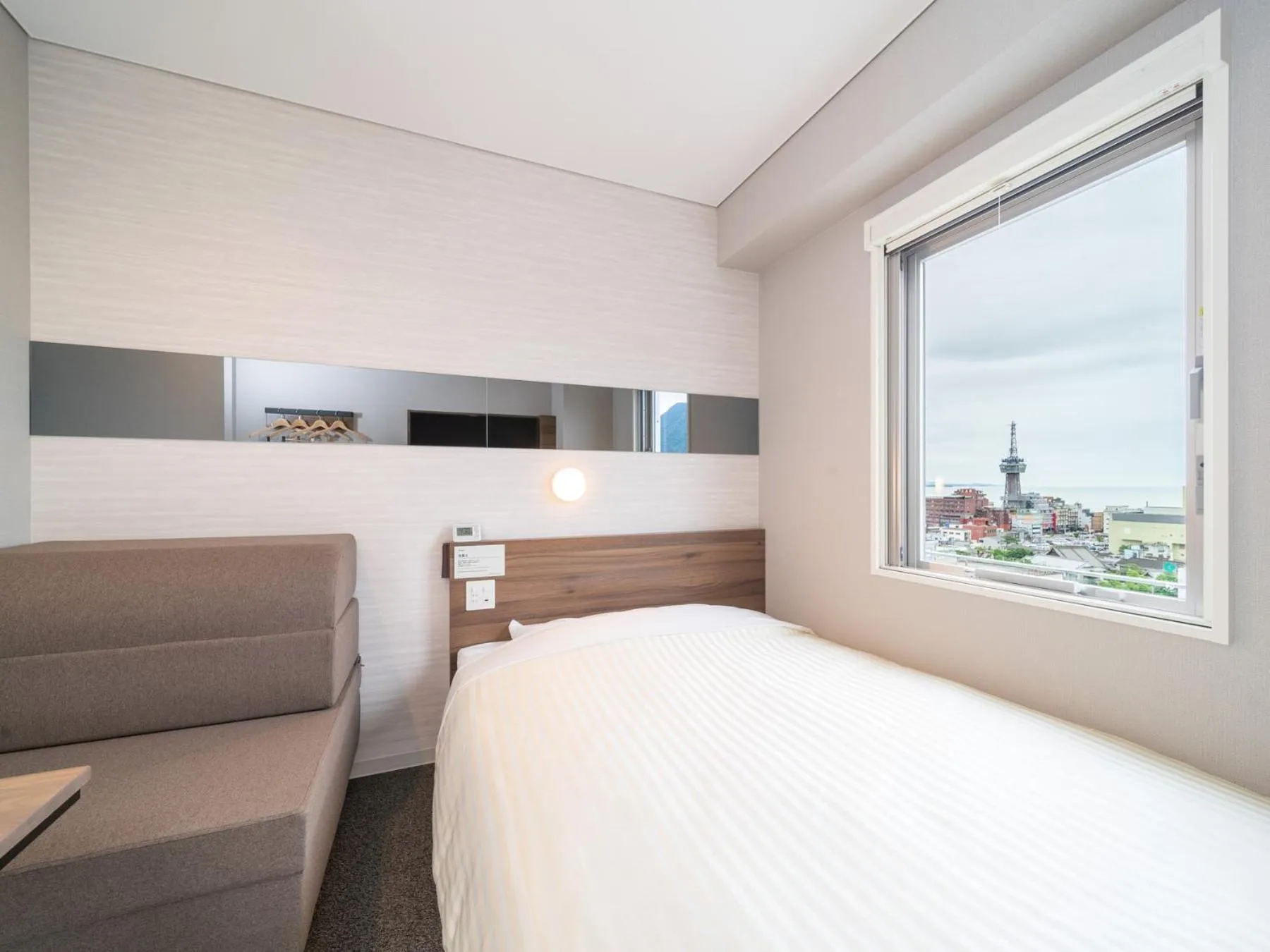 Bed in Super Hotel Beppu Ekimae