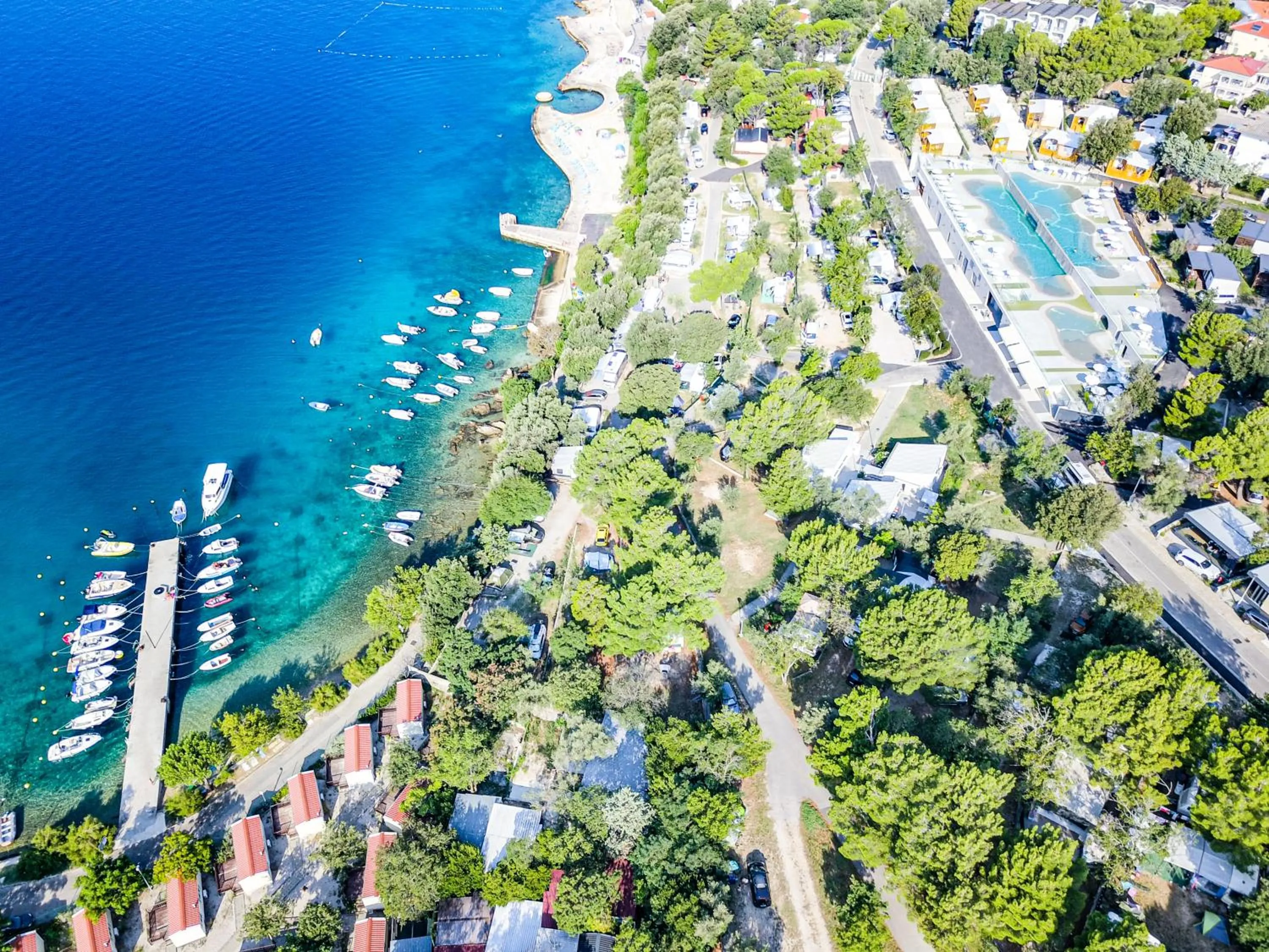 Natural landscape in Elements Camping Selce Mobile homes