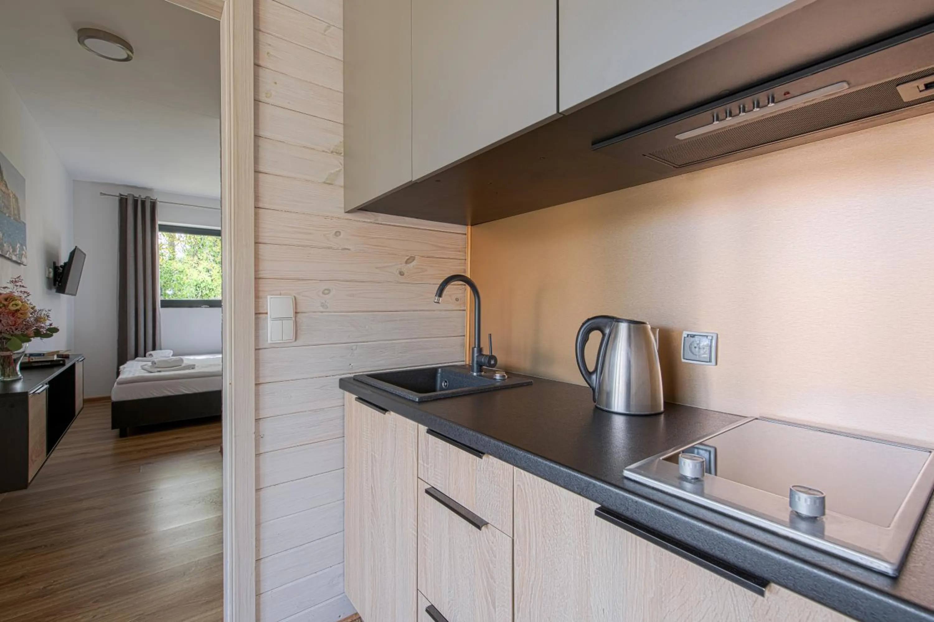 kitchen in Elements Camping Selce Mobile homes