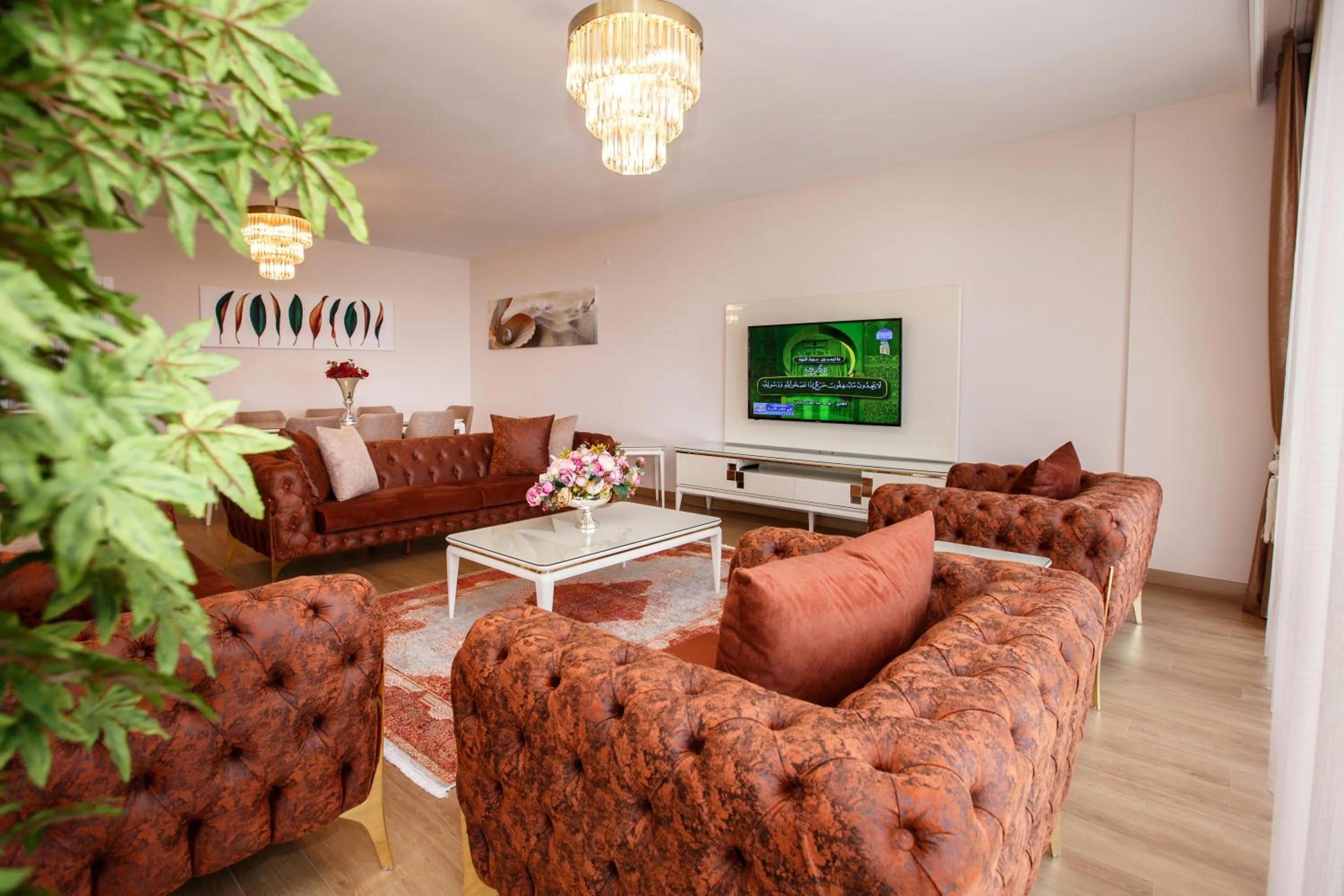 Living room in Armoni Deluxe Suites Trabzon