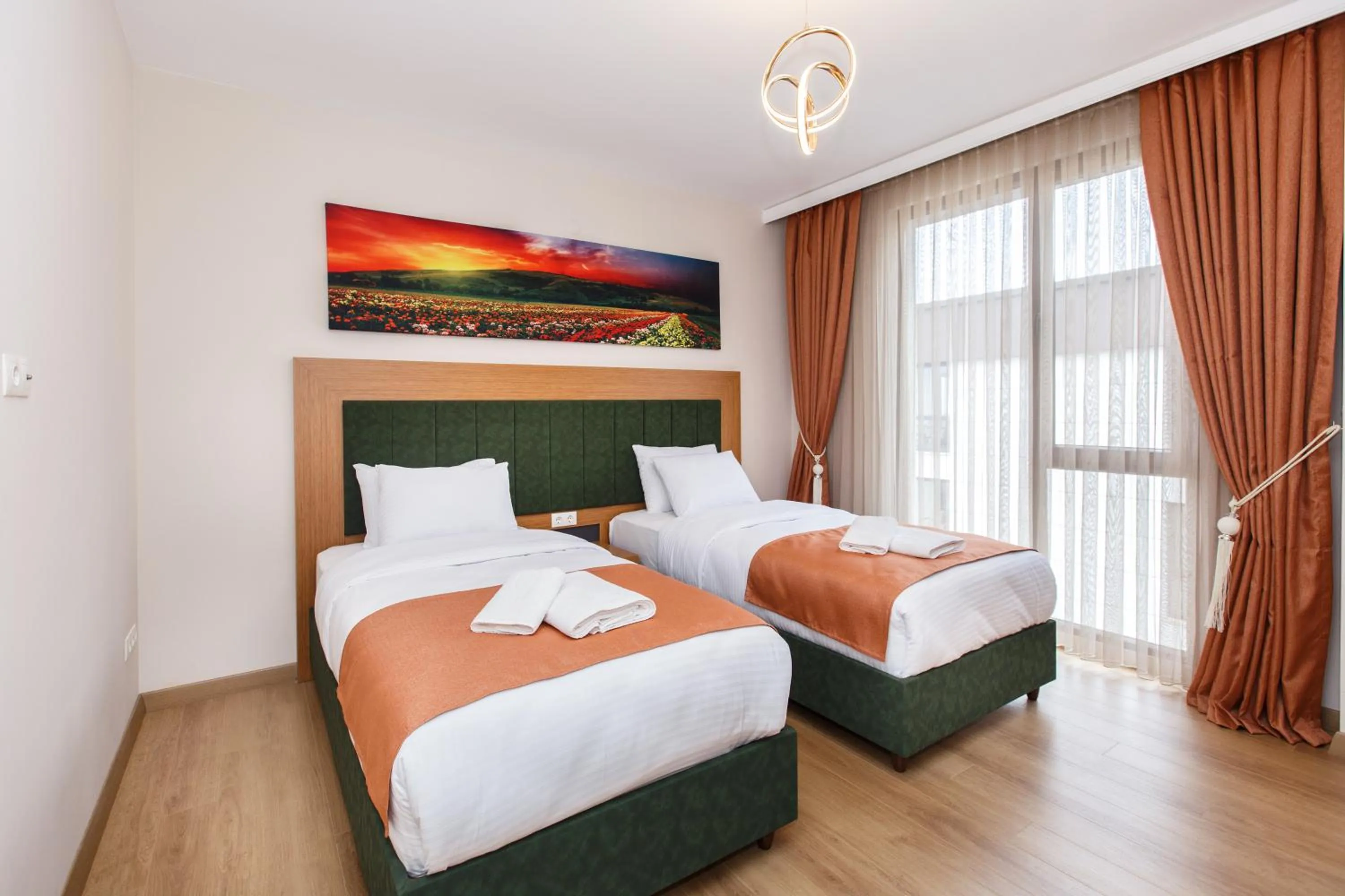 Bedroom, Bed in Armoni Deluxe Suites Trabzon