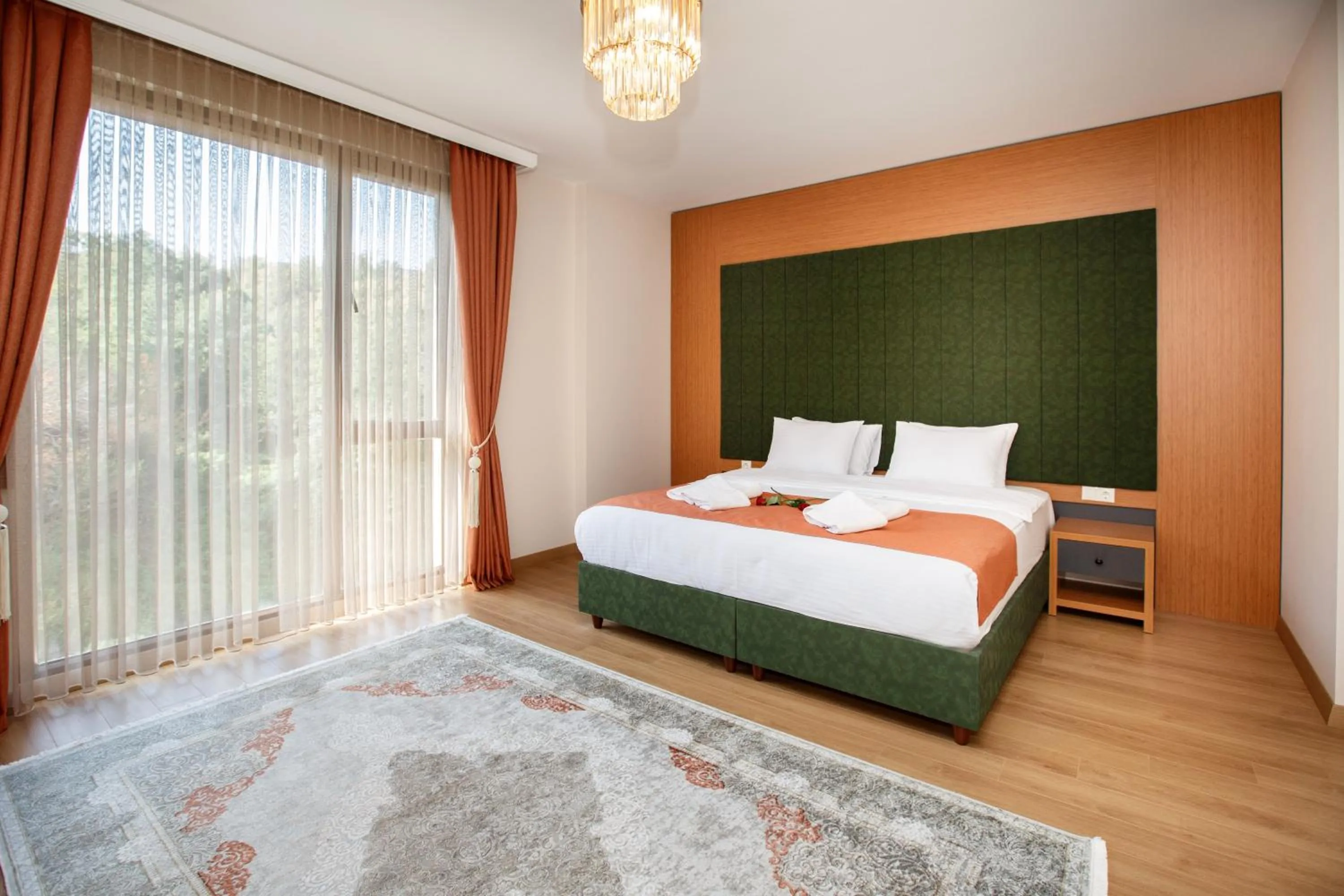 Bedroom, Bed in Armoni Deluxe Suites Trabzon