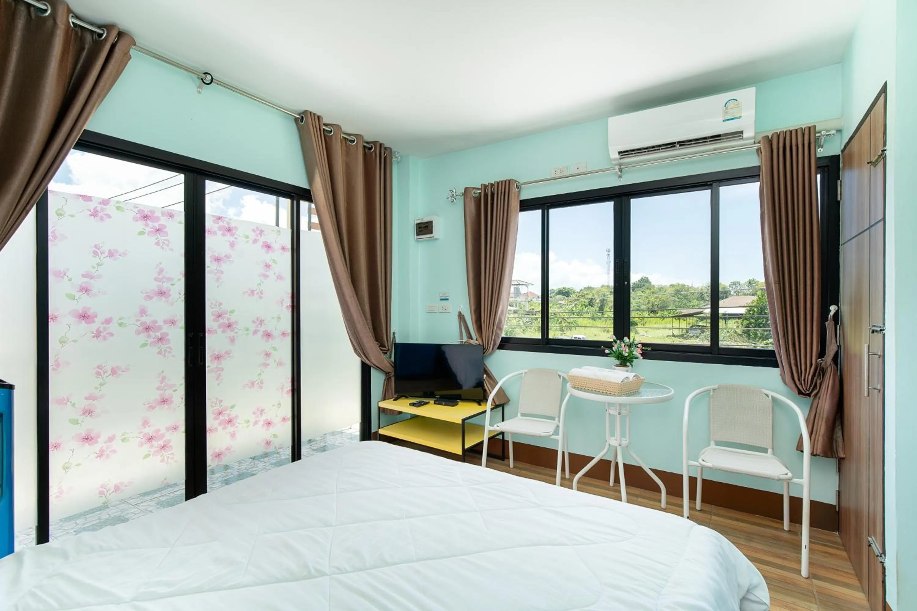 Bed in Brown Home Sattahip @ 19