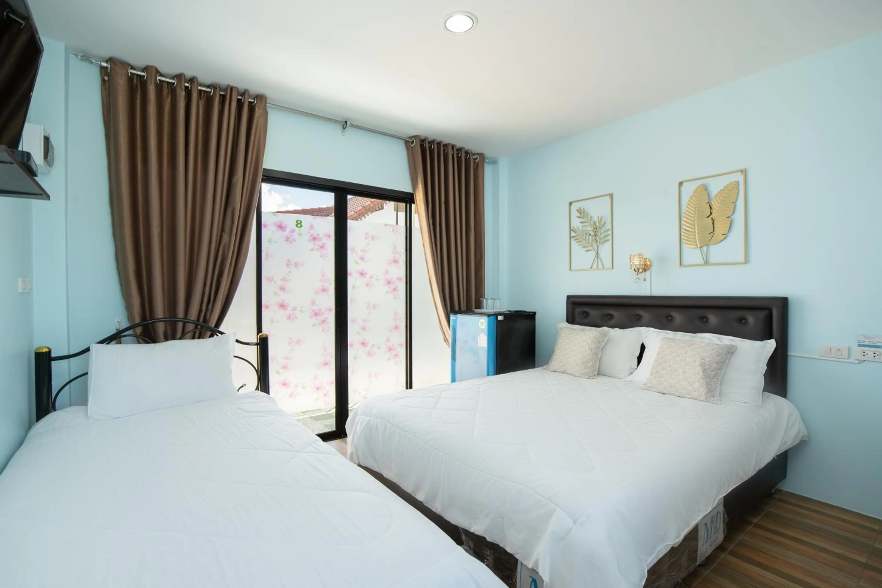 Bedroom, Bed in Brown Home Sattahip @ 19