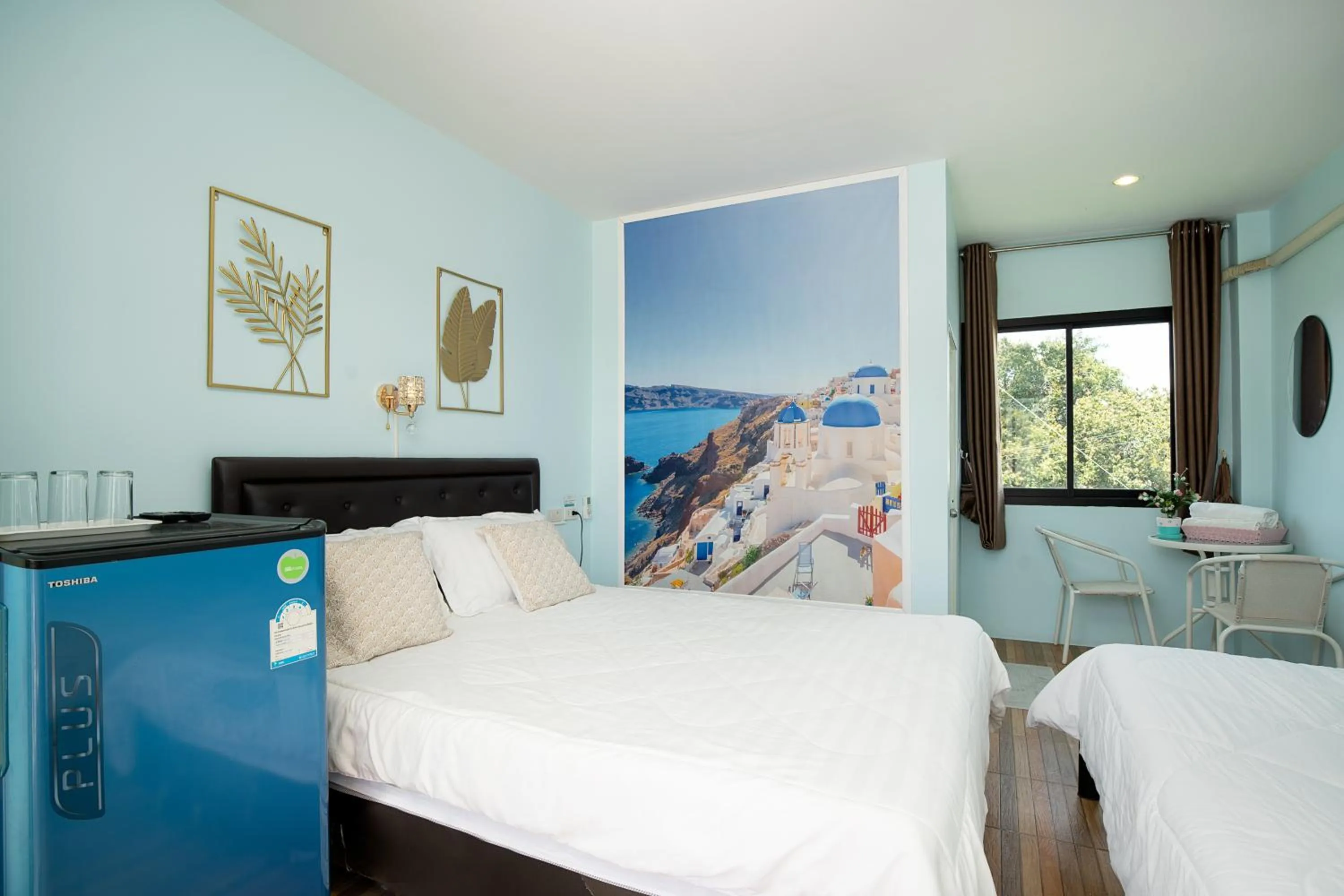 Bed in Brown Home Sattahip @ 19