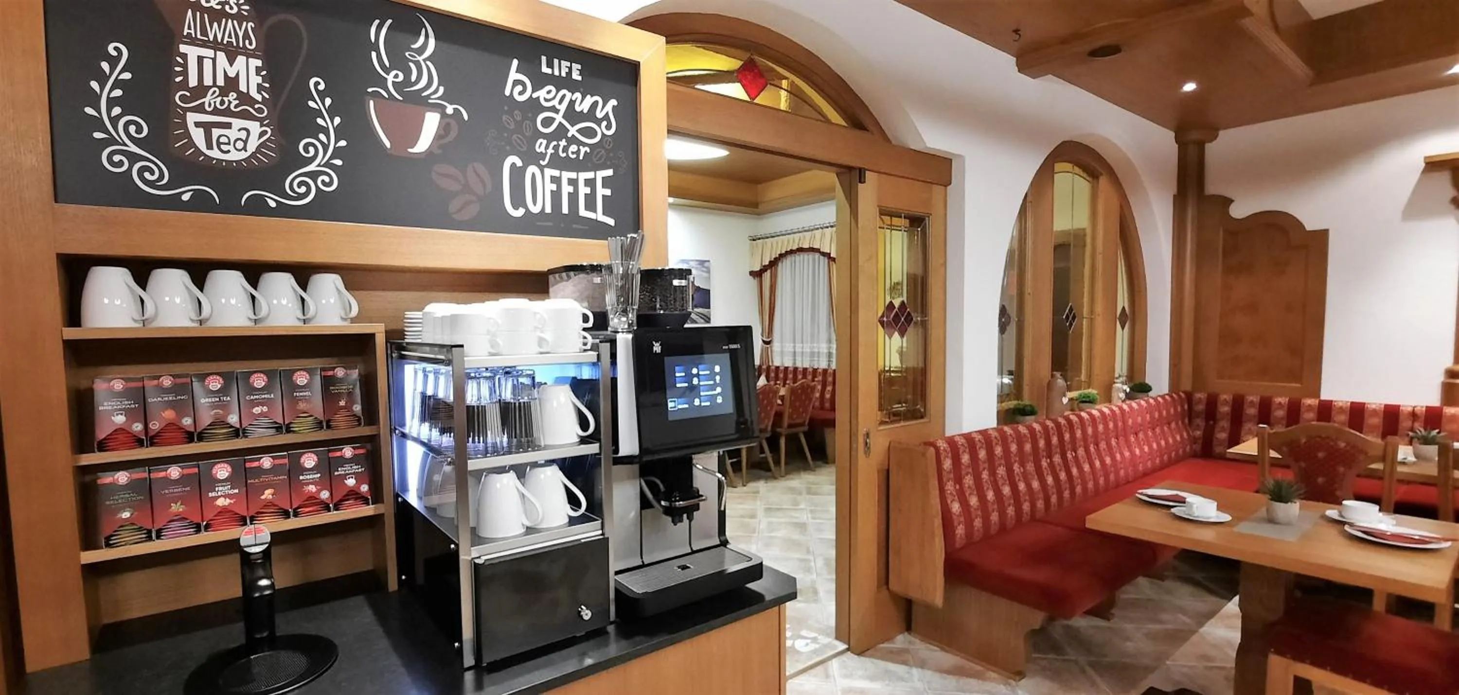 Coffee/tea facilities in Hotel Garni Belvedere