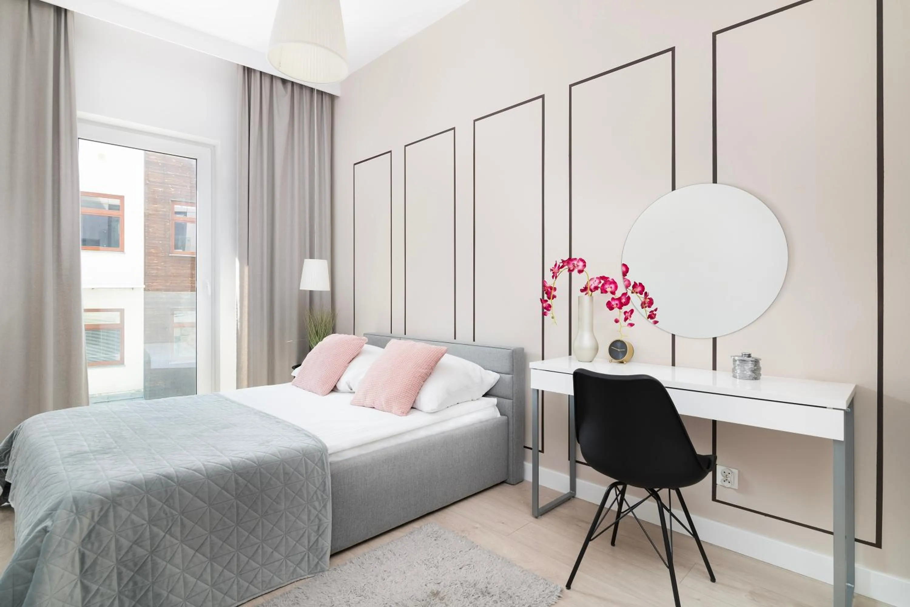 Bed in EASY RENT Apartments - DESIRE