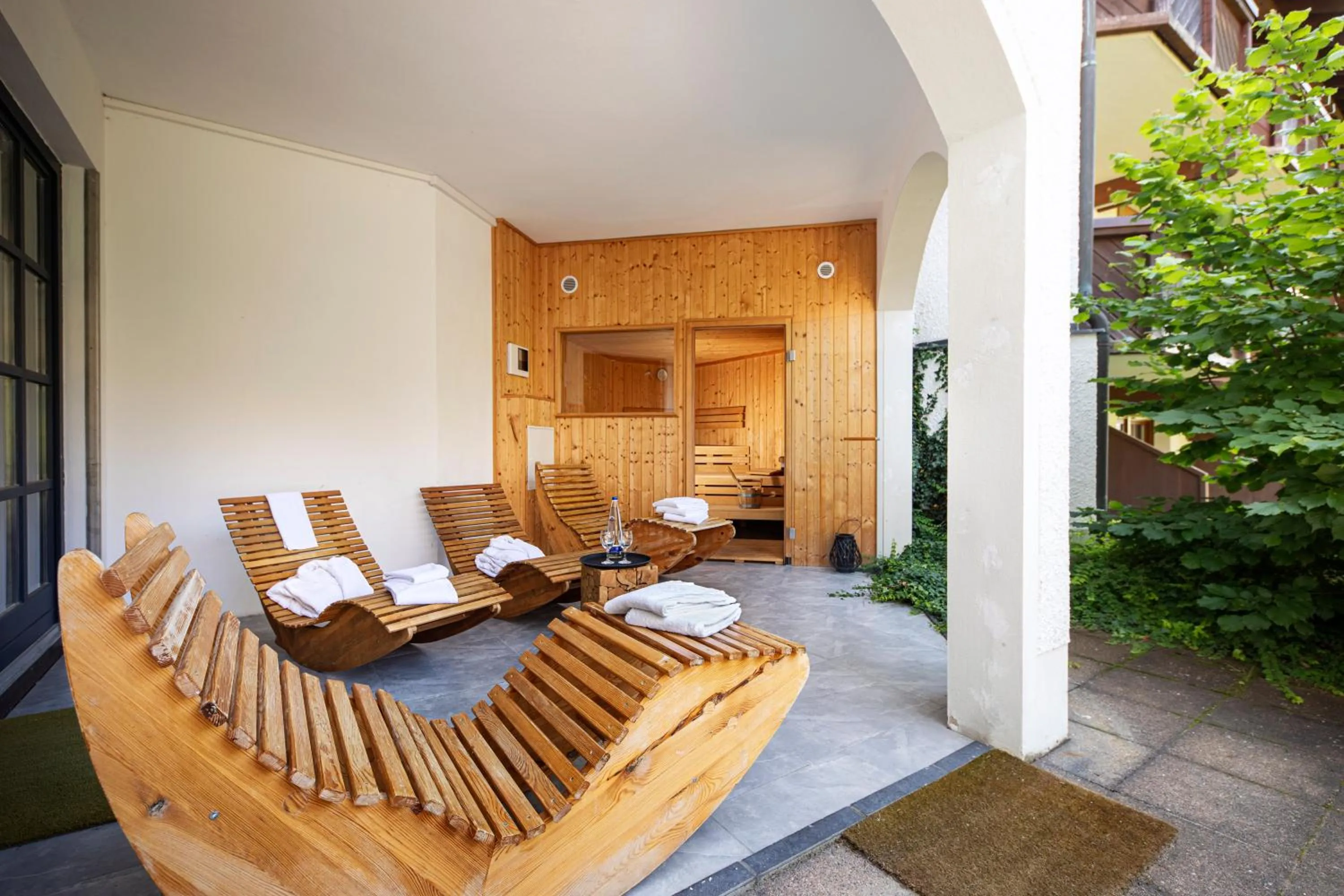 Sauna in Michel Hotel Waldkirchen am Badepark