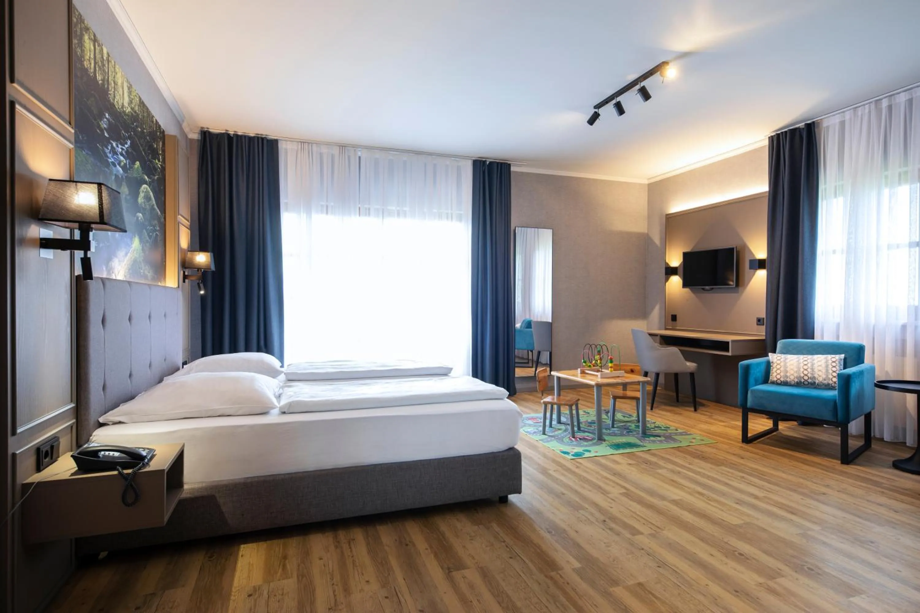 Photo of the whole room, Bed in Michel Hotel Waldkirchen am Badepark